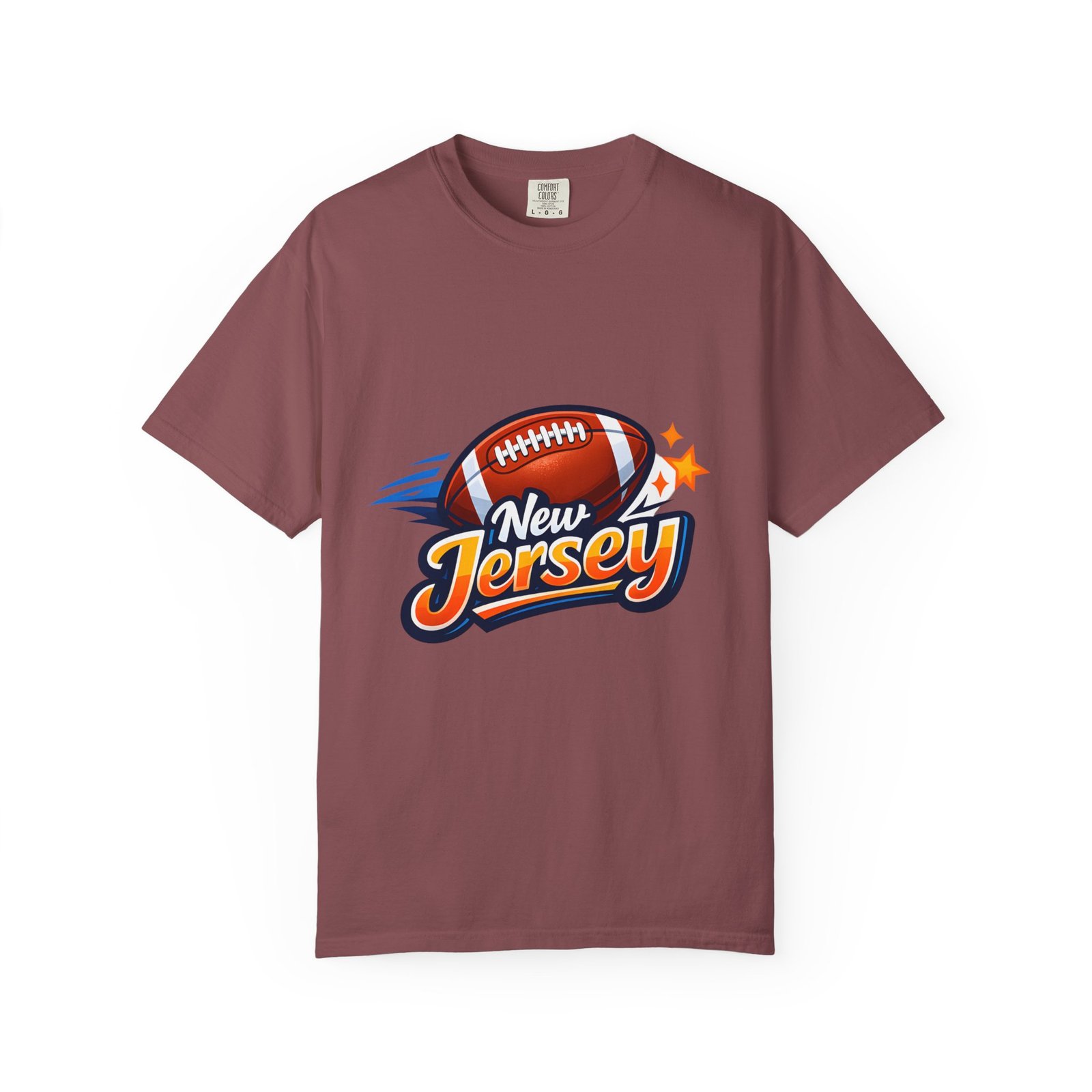 New Jersey Football T-Shirt — Vintage Football Graphic Tee - Image 13