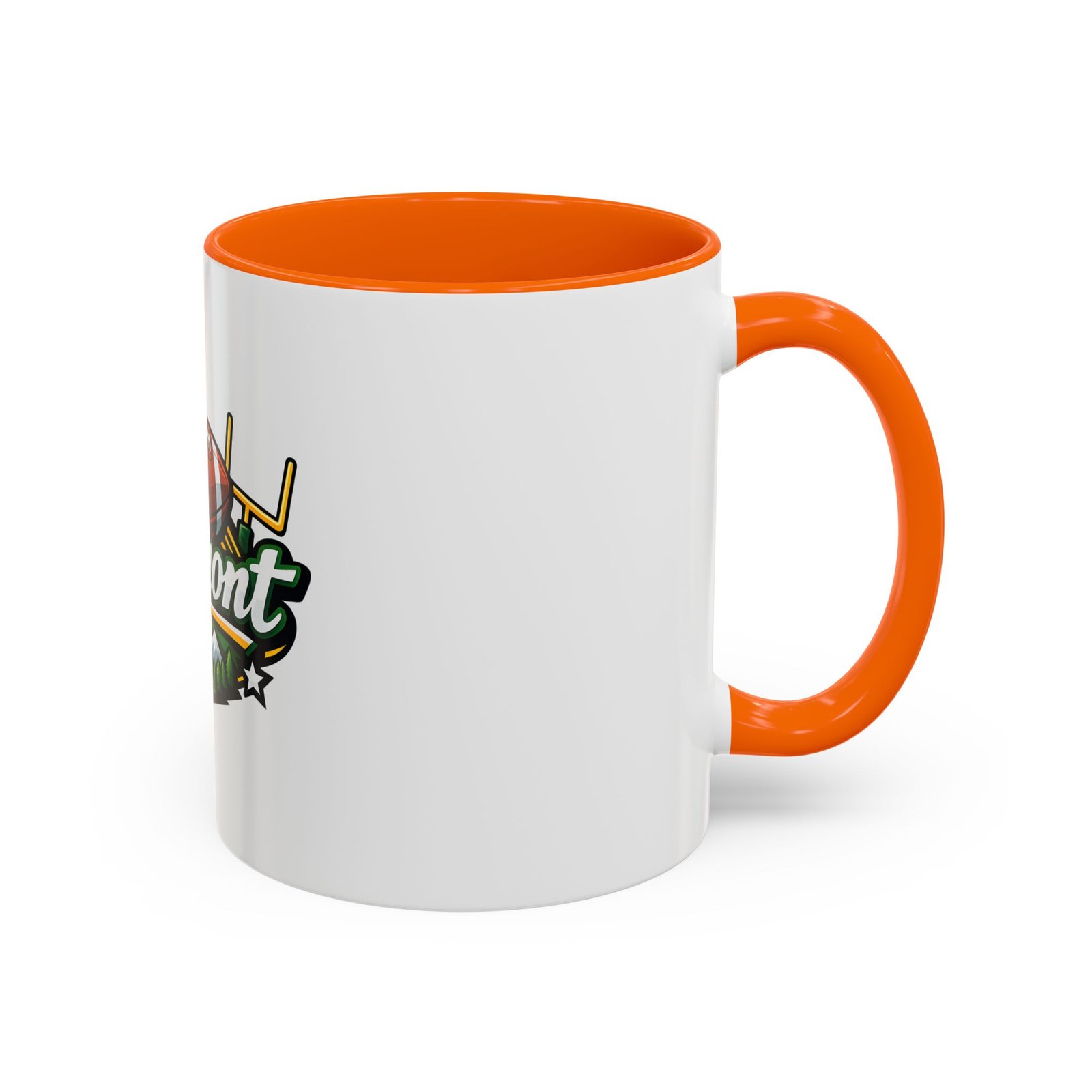 Vermont Football Coffee Mug — Accent 11/15oz - Image 42
