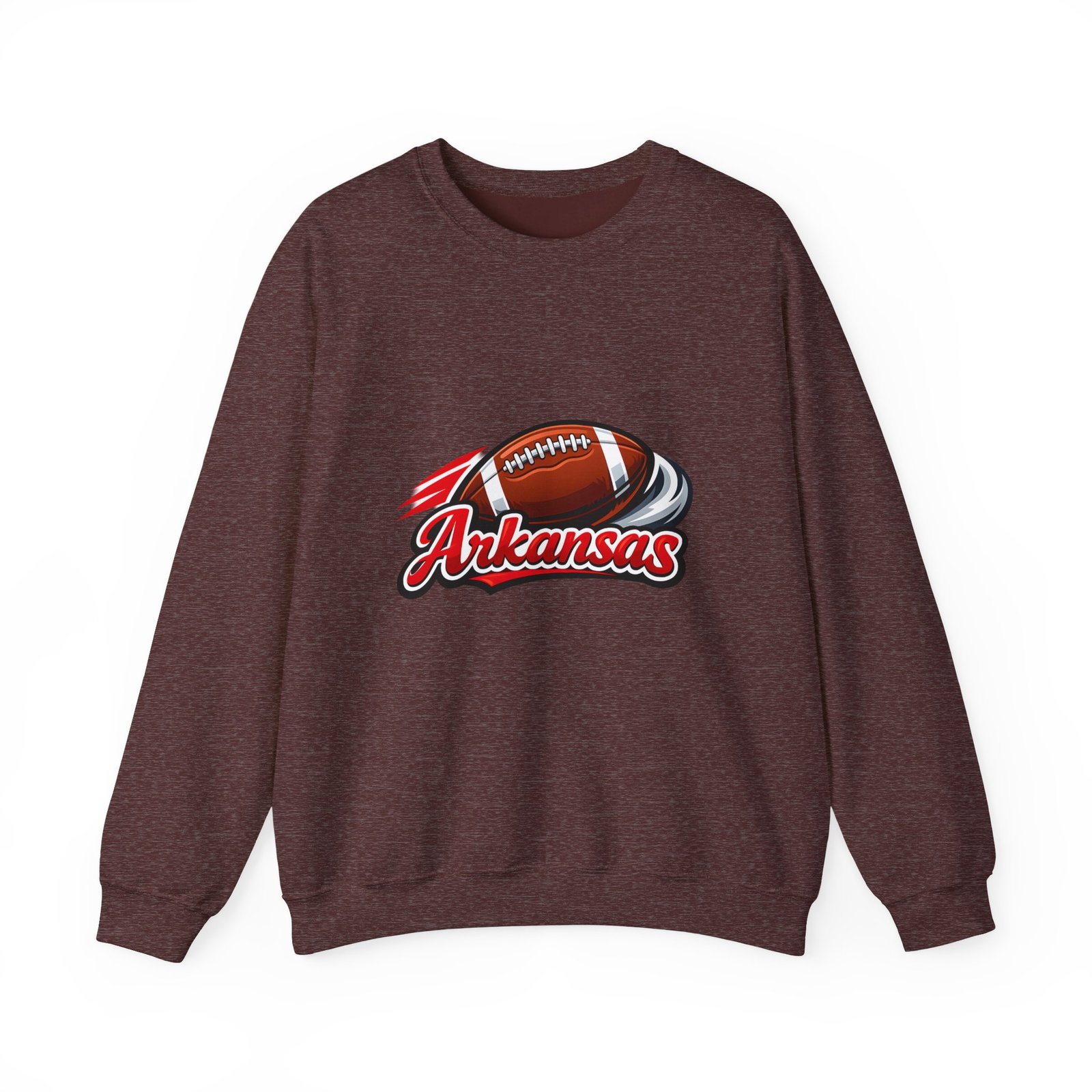 Arkansas Football Crewneck Sweatshirt — Retro Gridiron Logo - Image 13