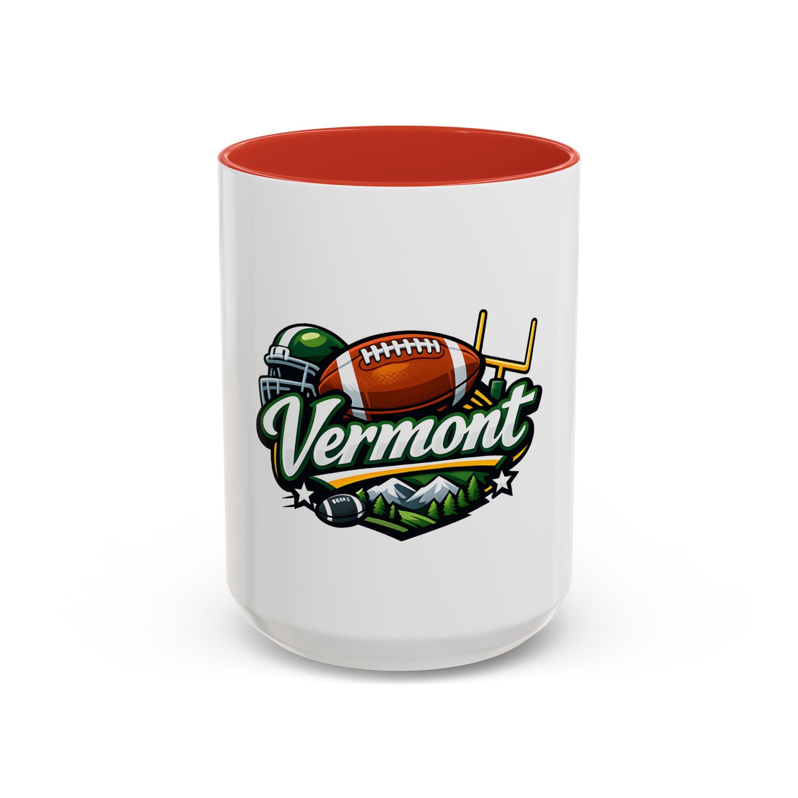 Vermont Football Coffee Mug — Accent 11/15oz - Image 29