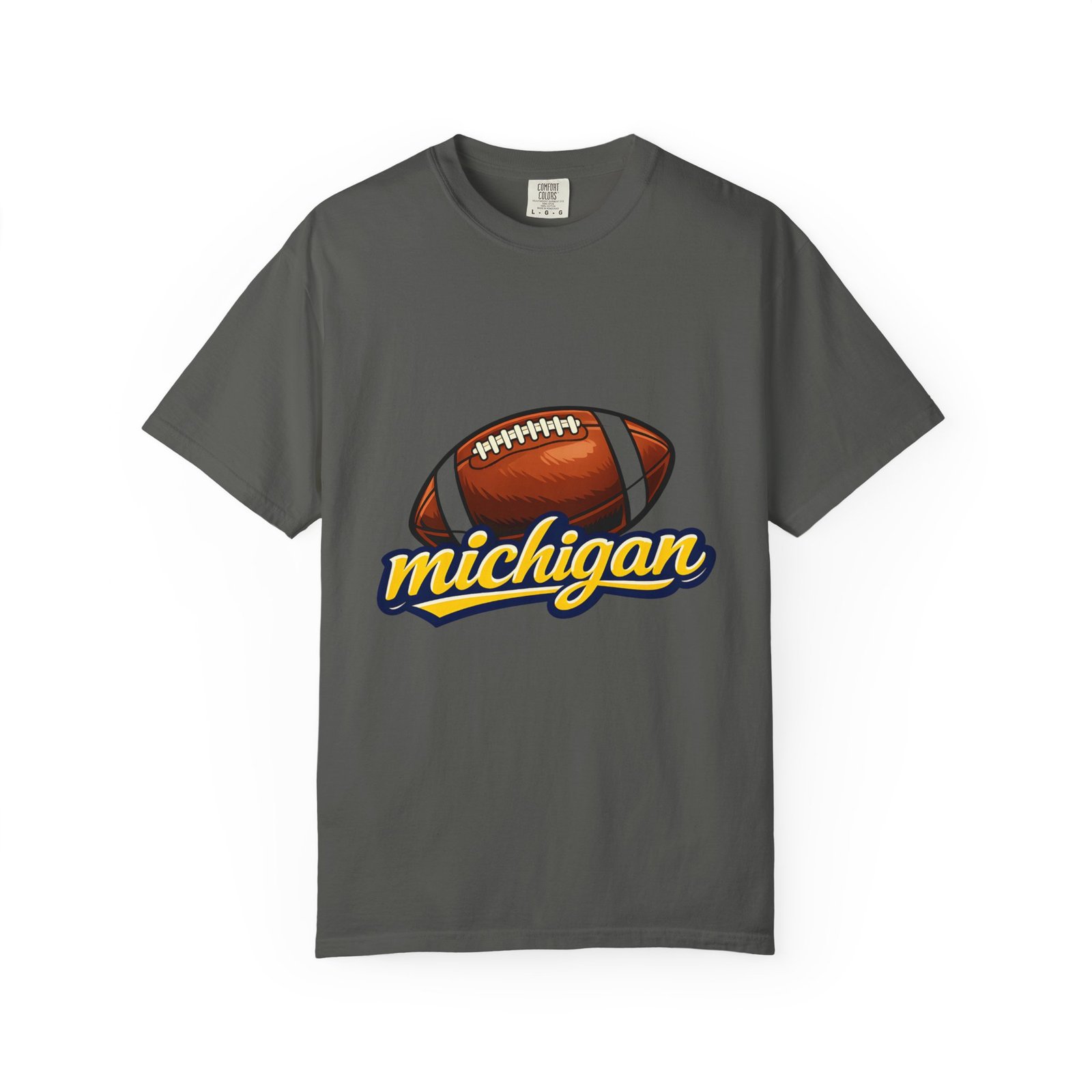 Michigan Football T-Shirt — Vintage Script Logo Tee - Image 29