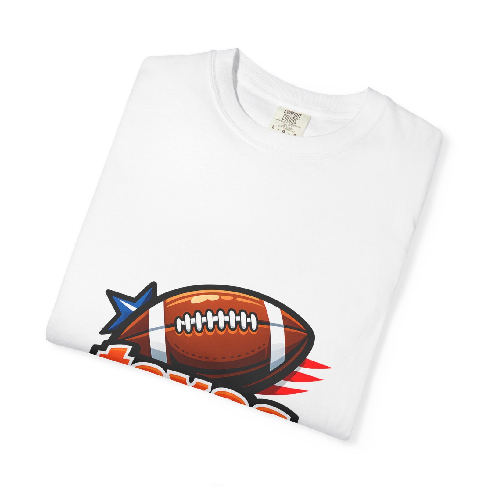 Texas Football T-Shirt — Retro Football & Lone Star Logo - Image 28