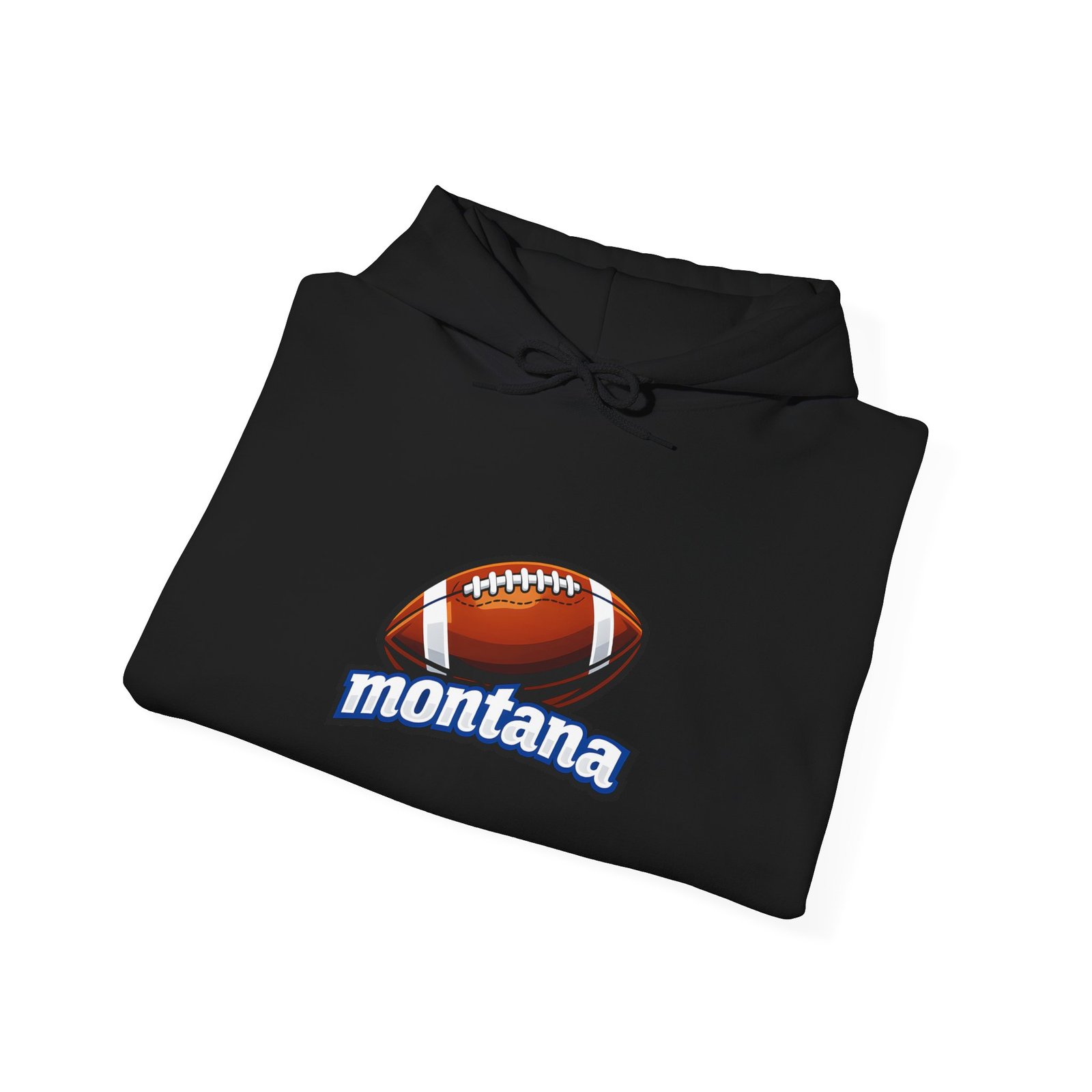 Montana Football Hoodie — Vintage Football Logo Pullover - Image 16