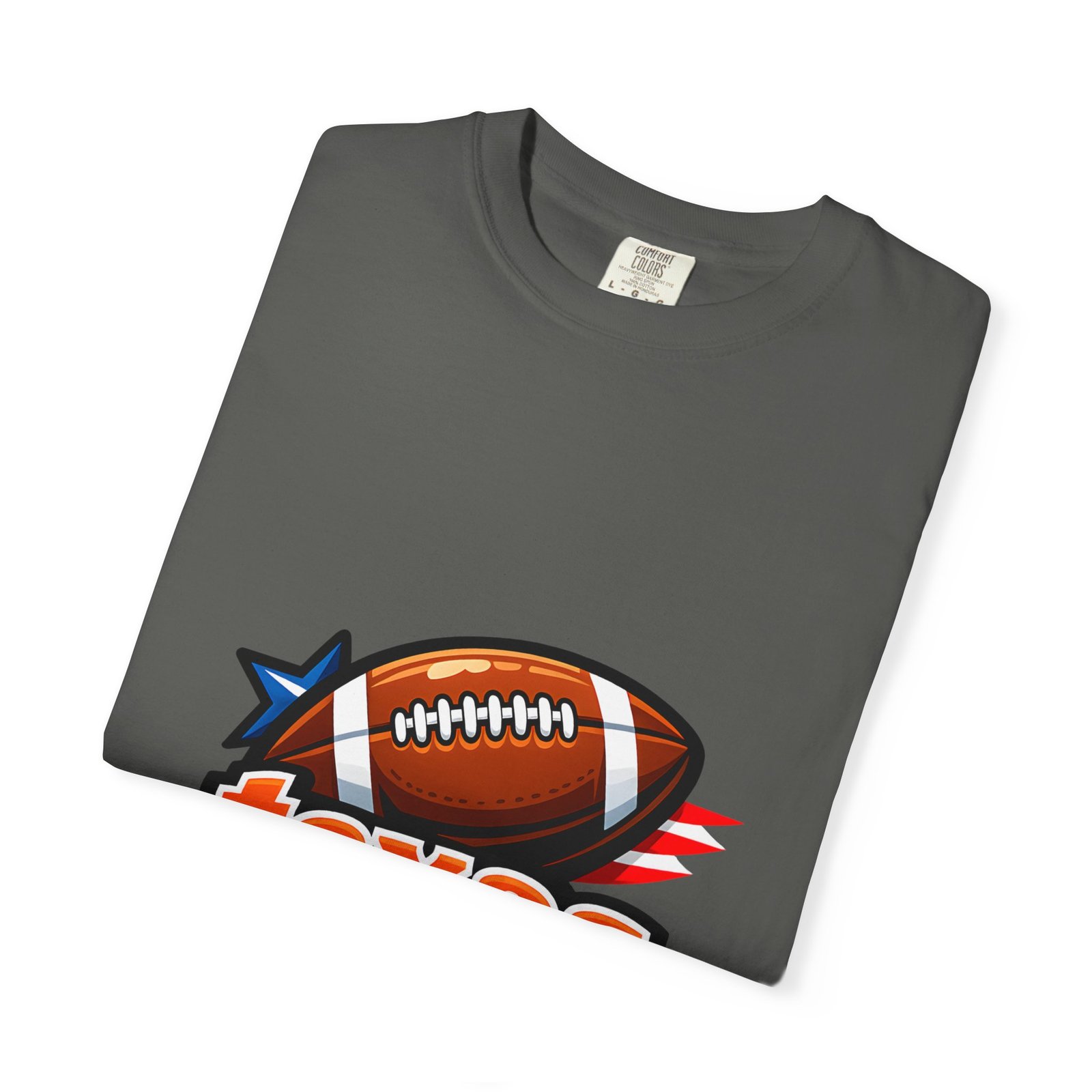 Texas Football T-Shirt — Retro Football & Lone Star Logo - Image 63