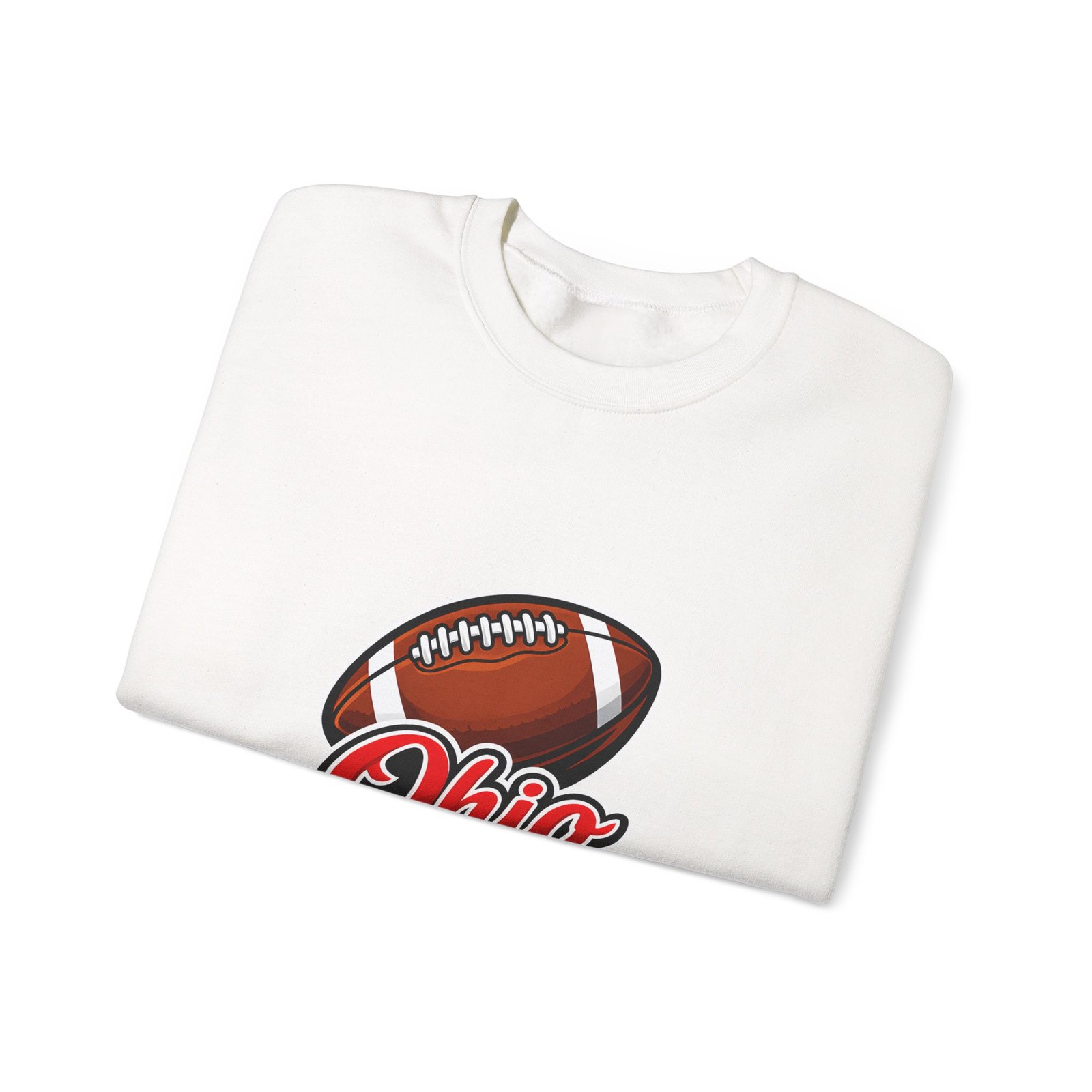 Crewneck Sweatshirt — Ohio Football Logo Crewneck - Image 3