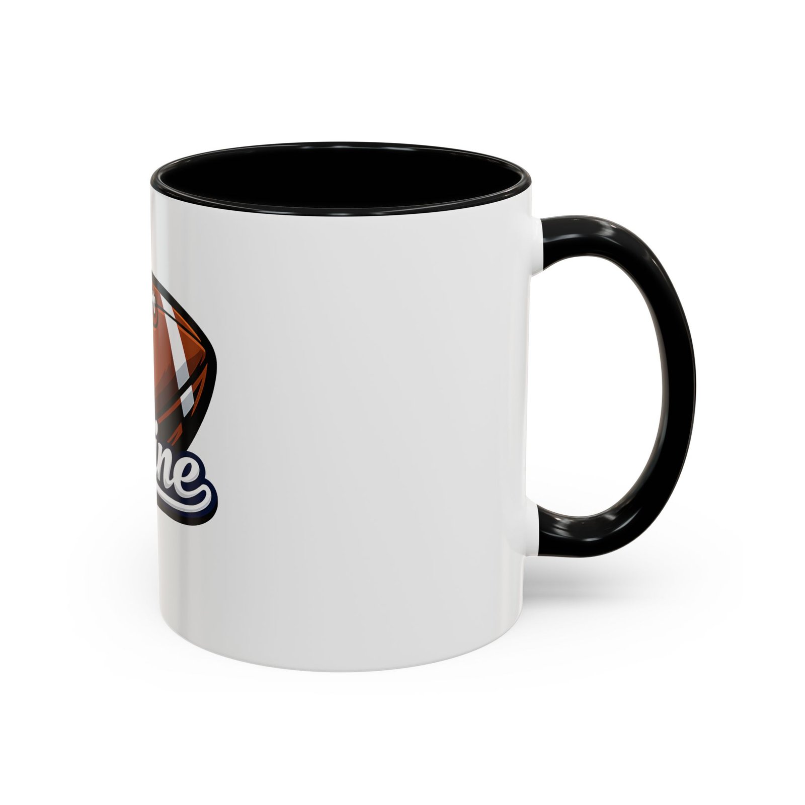 Maine Football Accent Coffee Mug – 11/15oz - Image 2