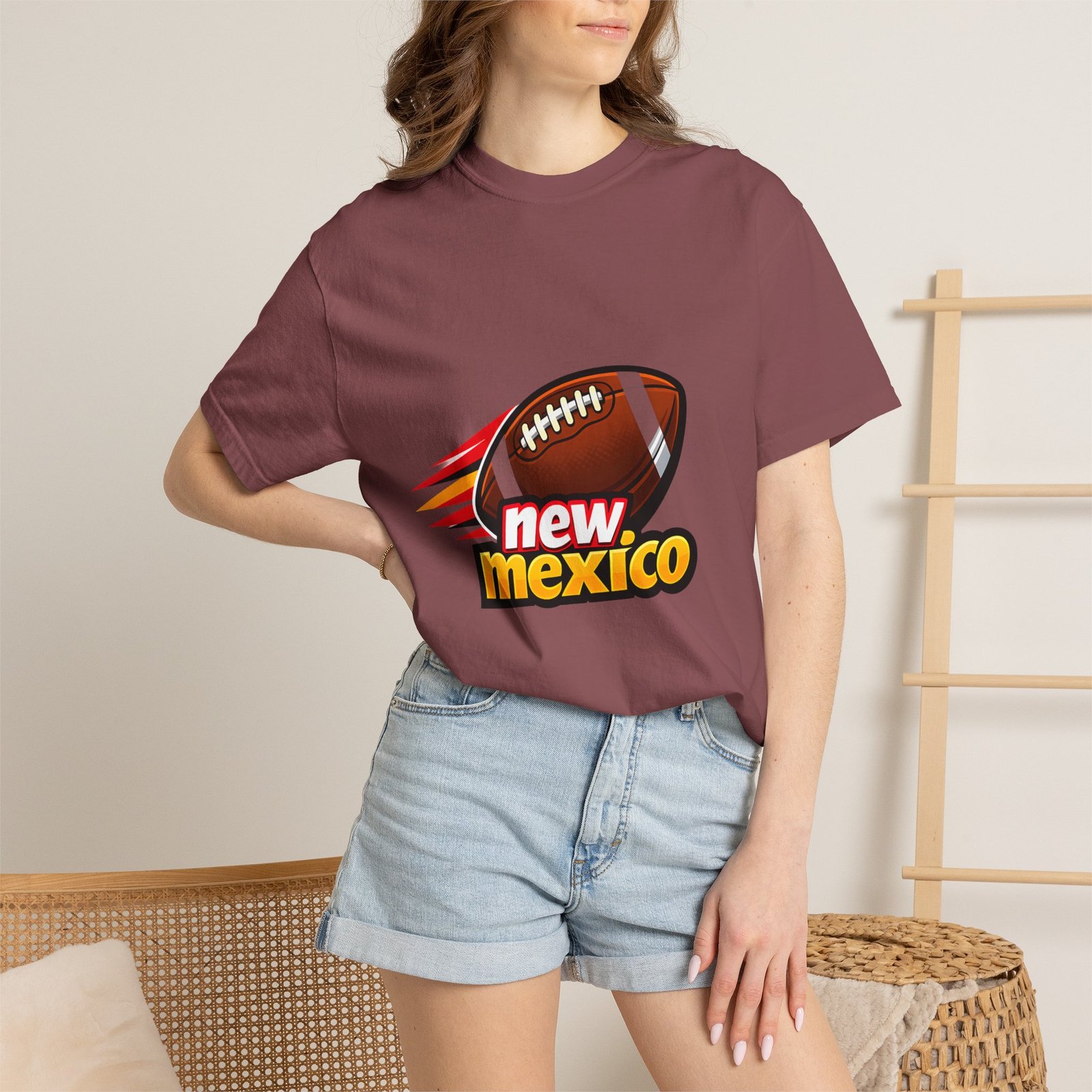 New Mexico Football Tee — Vintage-Style Gridiron Fan Shirt - Image 16