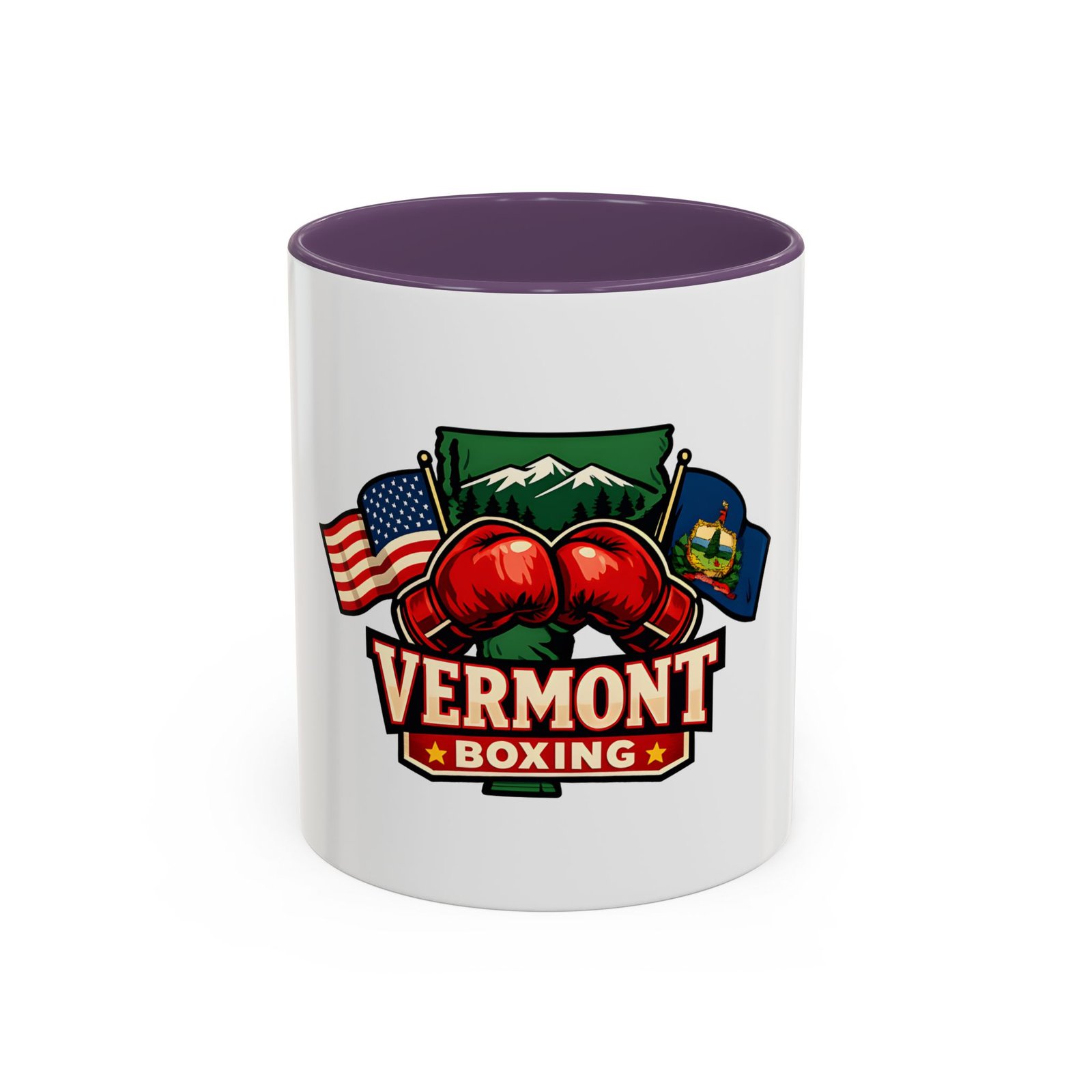 Vermont Boxing Coffee Mug — Accent 11/15oz - Image 61