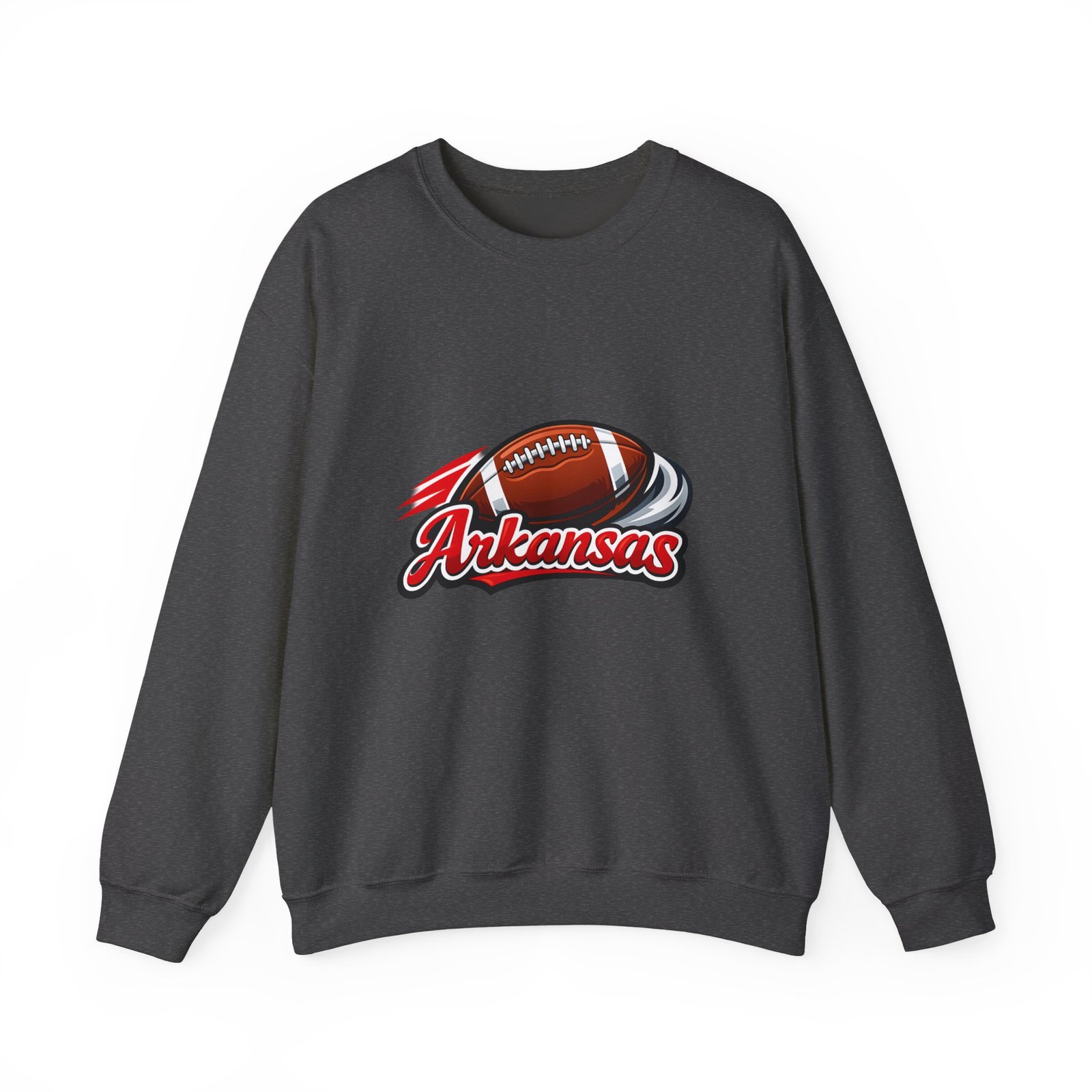 Arkansas Football Crewneck Sweatshirt — Retro Gridiron Logo - Image 33