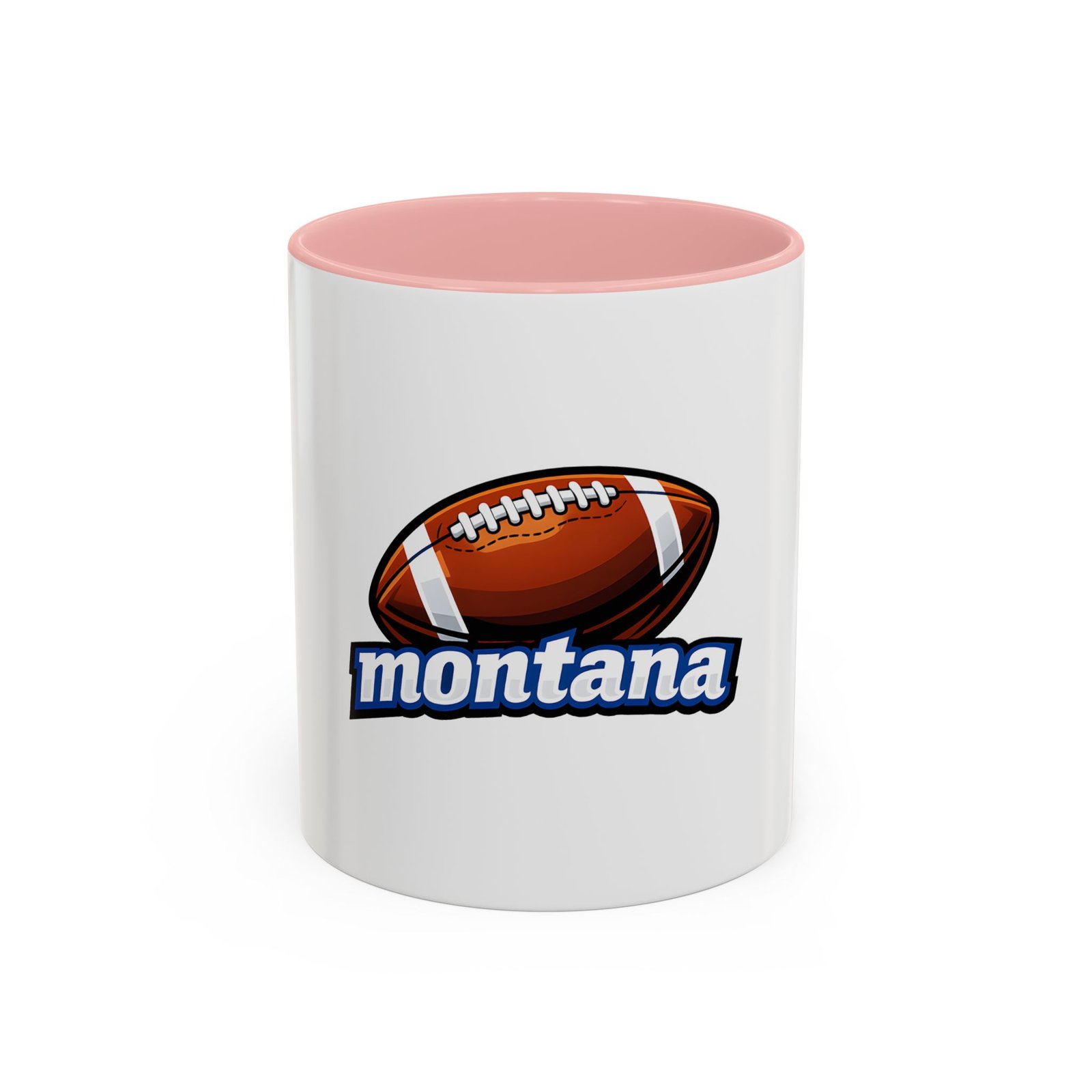 Montana Football Coffee Mug – Accent 11/15oz - Image 9