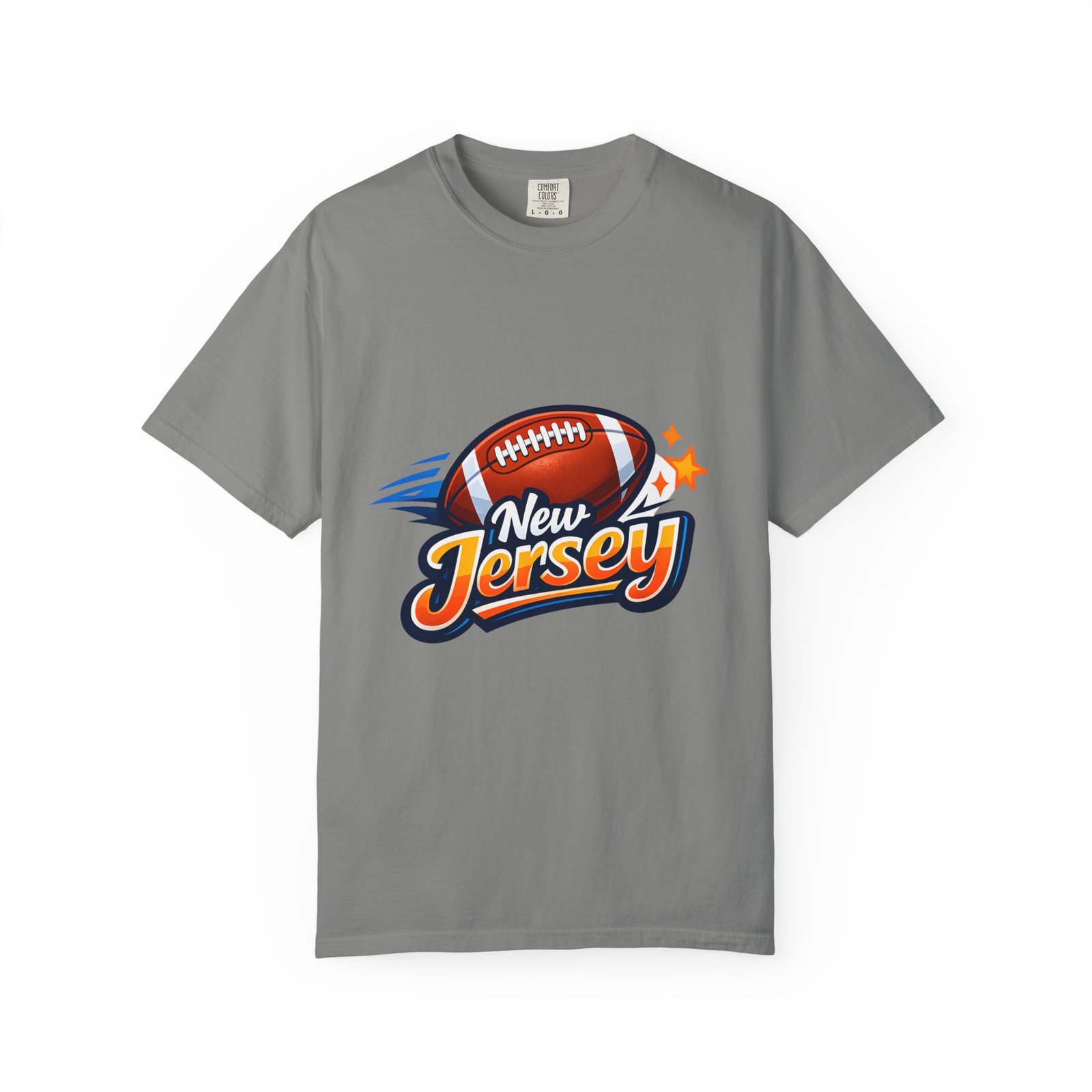 New Jersey Football T-Shirt — Vintage Football Graphic Tee - Image 41
