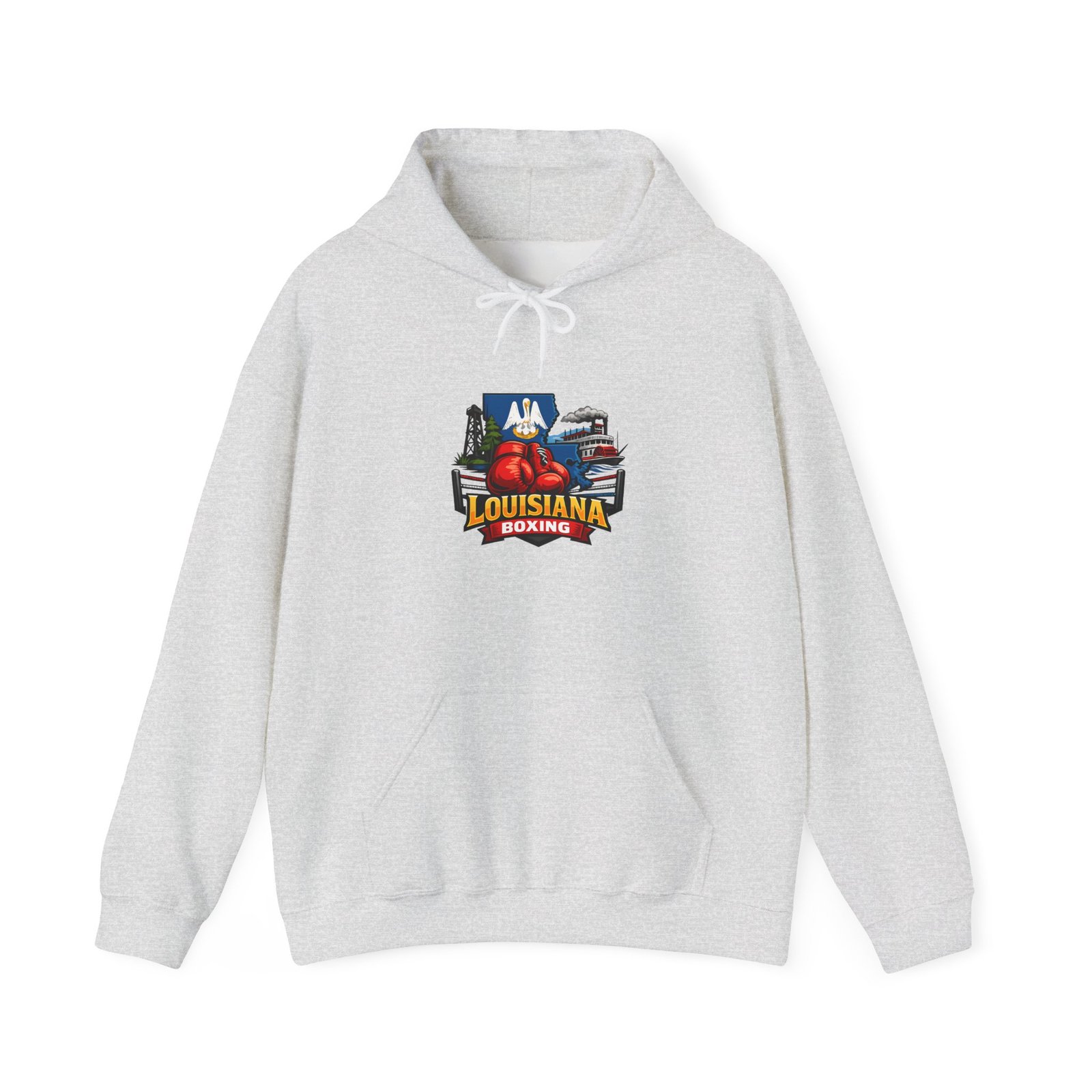 Louisiana Boating Graphic Hoodie — Cajun Crab & Bayou Travel Sweatshirt - Image 45