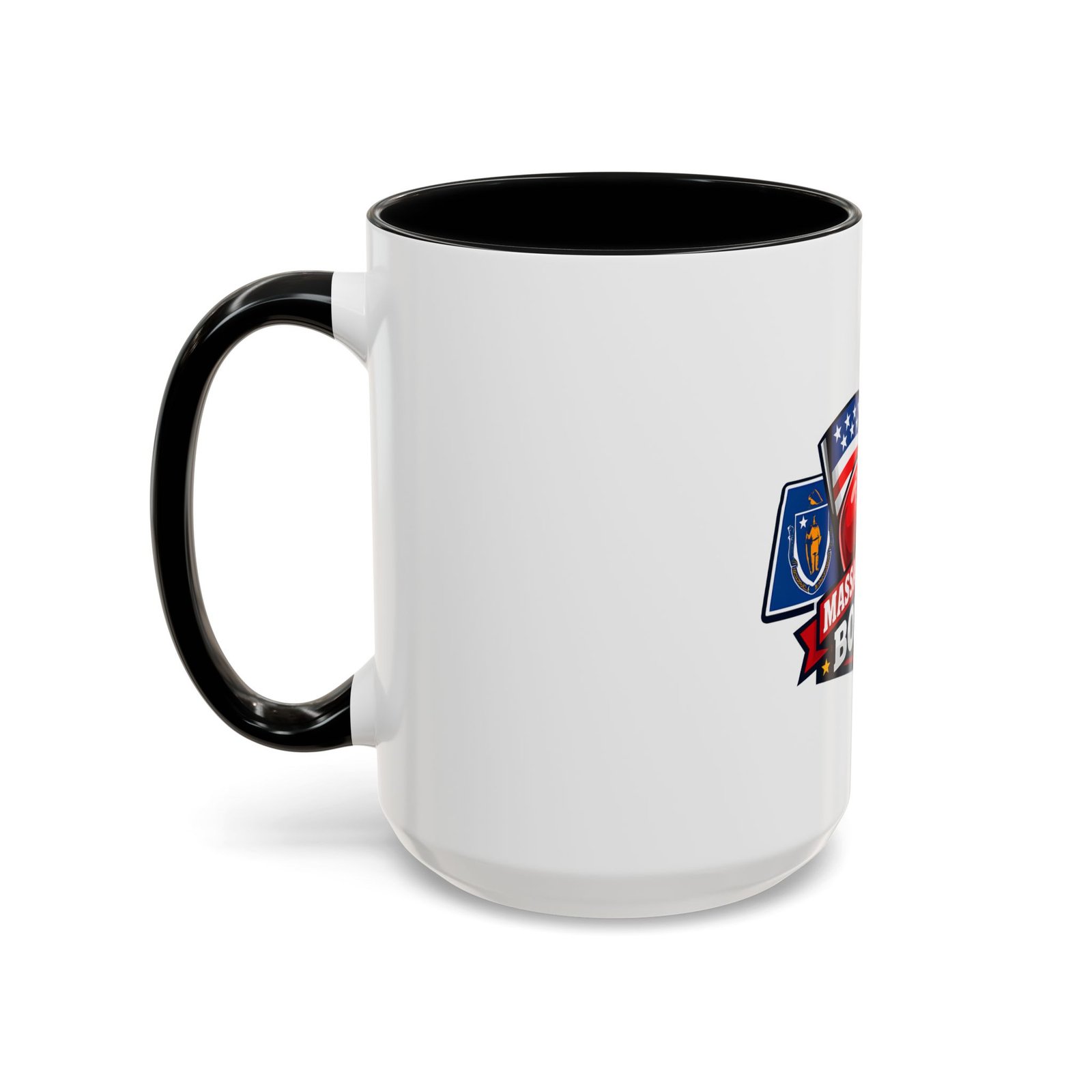 Massachusetts Boxing Accent Coffee Mug — State Pride Boxing Logo (11/15oz) - Image 19