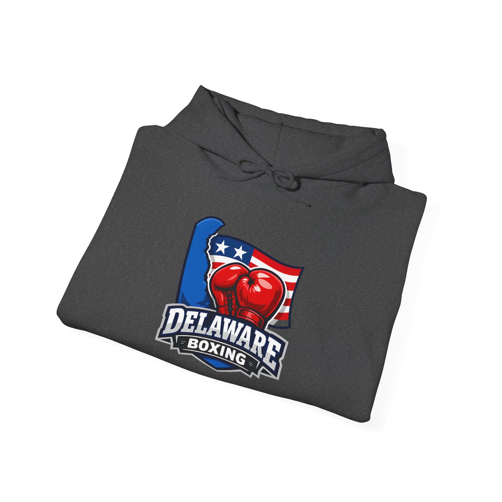 Delaware Boxing Hoodie – American Flag & Gloves Gym Sweatshirt - Image 32