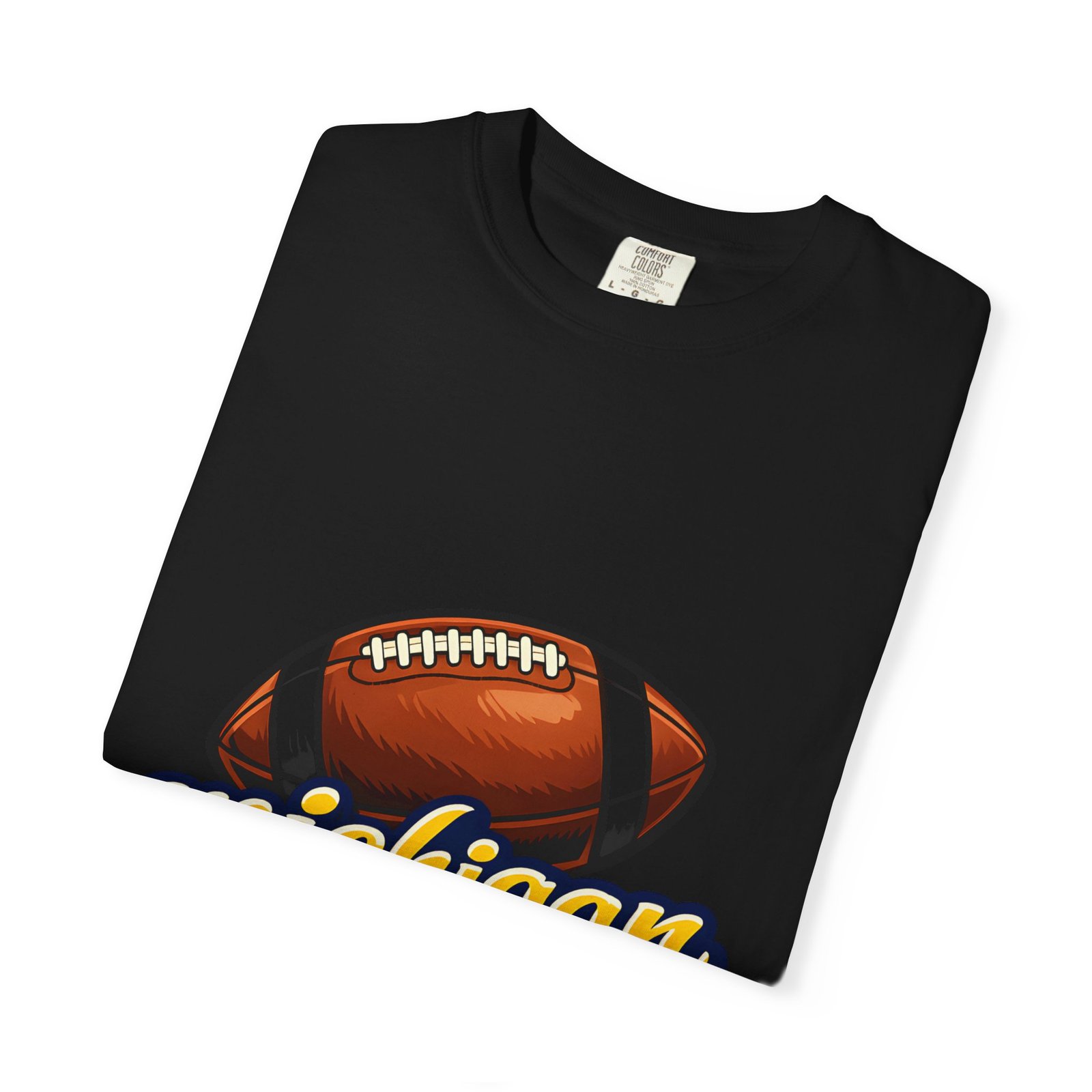 Michigan Football T-Shirt — Vintage Script Logo Tee - Image 51