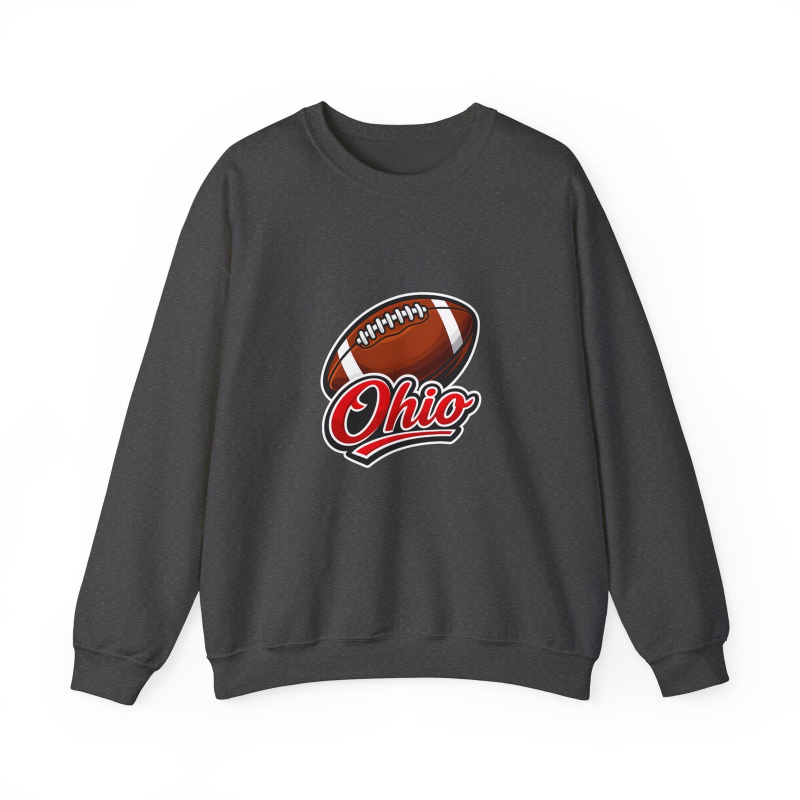Crewneck Sweatshirt — Ohio Football Logo Crewneck - Image 33