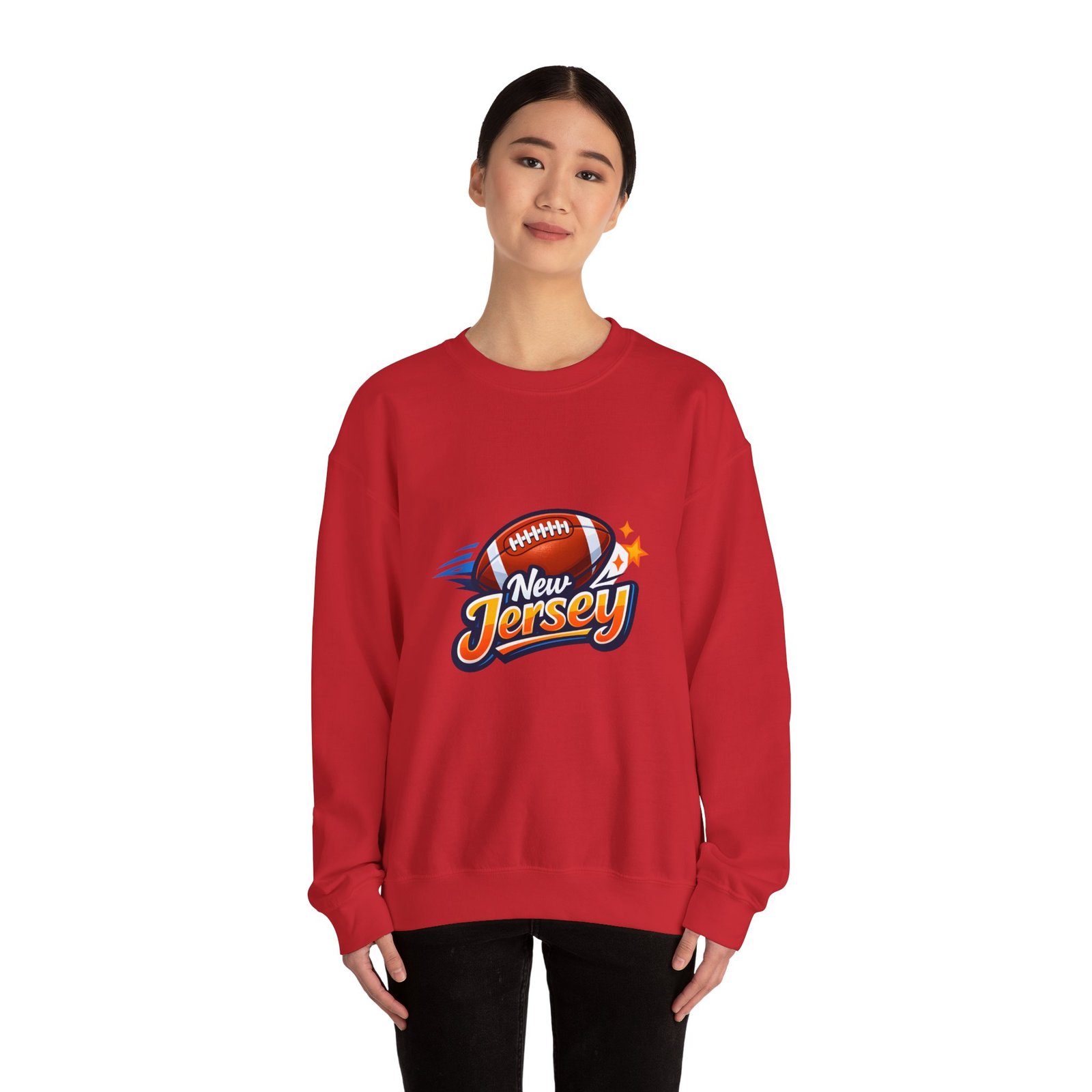 New Jersey Football Crewneck Sweatshirt - Image 48