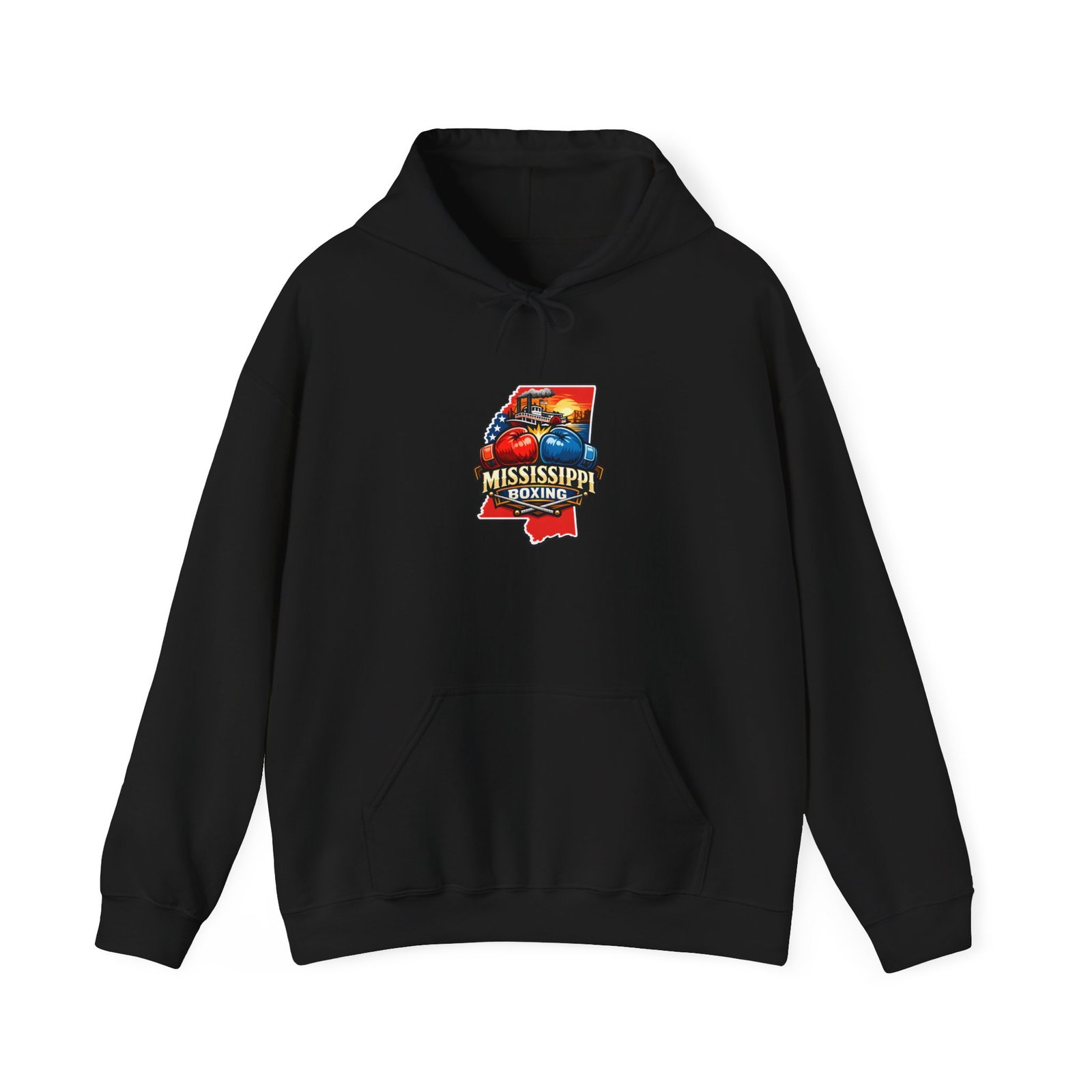 Mississippi Boating Hoodie – State Map Nautical Sunset Sweatshirt - Image 13