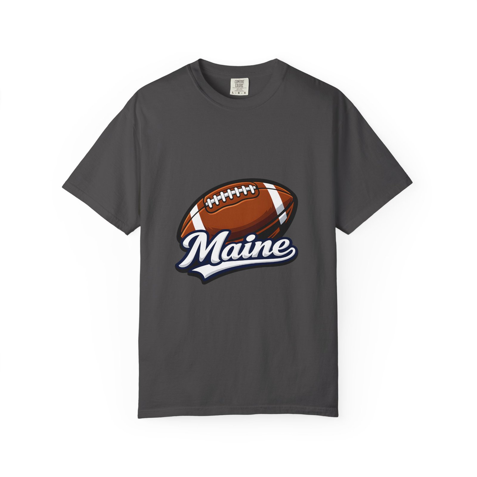Maine Football T-Shirt — Vintage Football Graphic Tee - Image 45