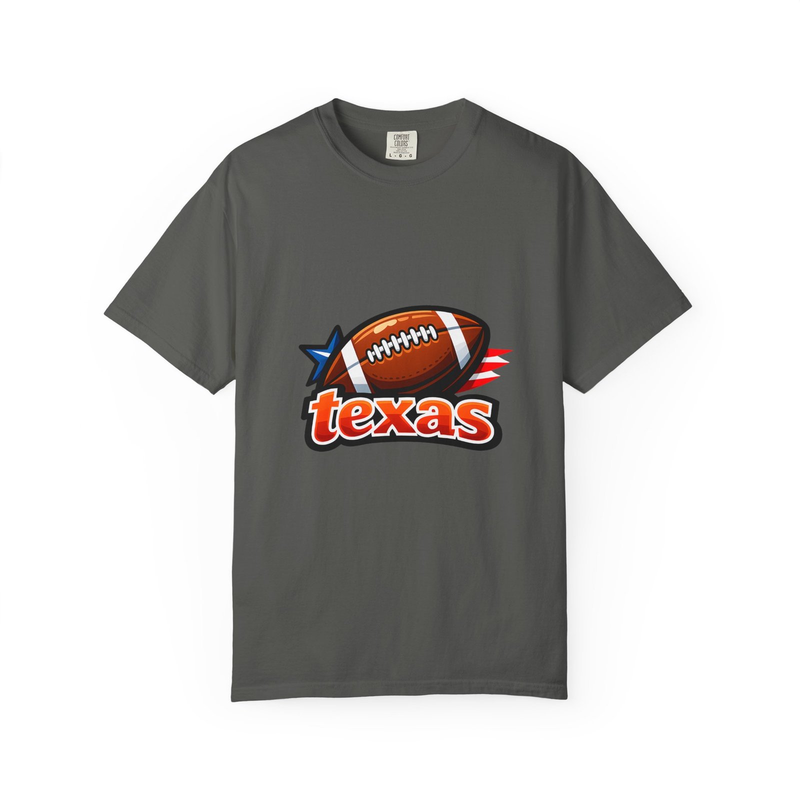 Texas Football T-Shirt — Retro Football & Lone Star Logo - Image 61