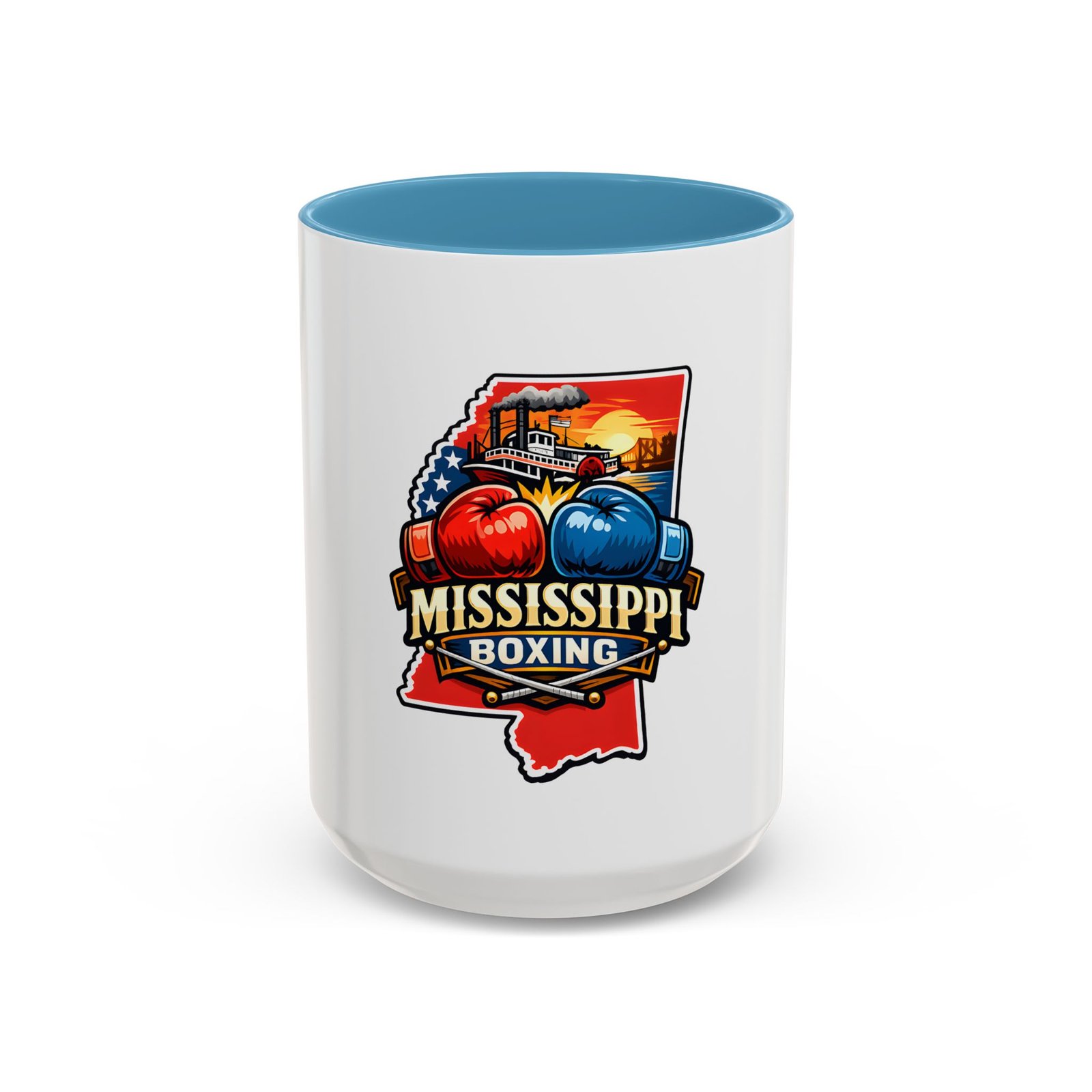 Mississippi Boxing Coffee Mug — State Pride Accent Mug (11/15 oz) - Image 37