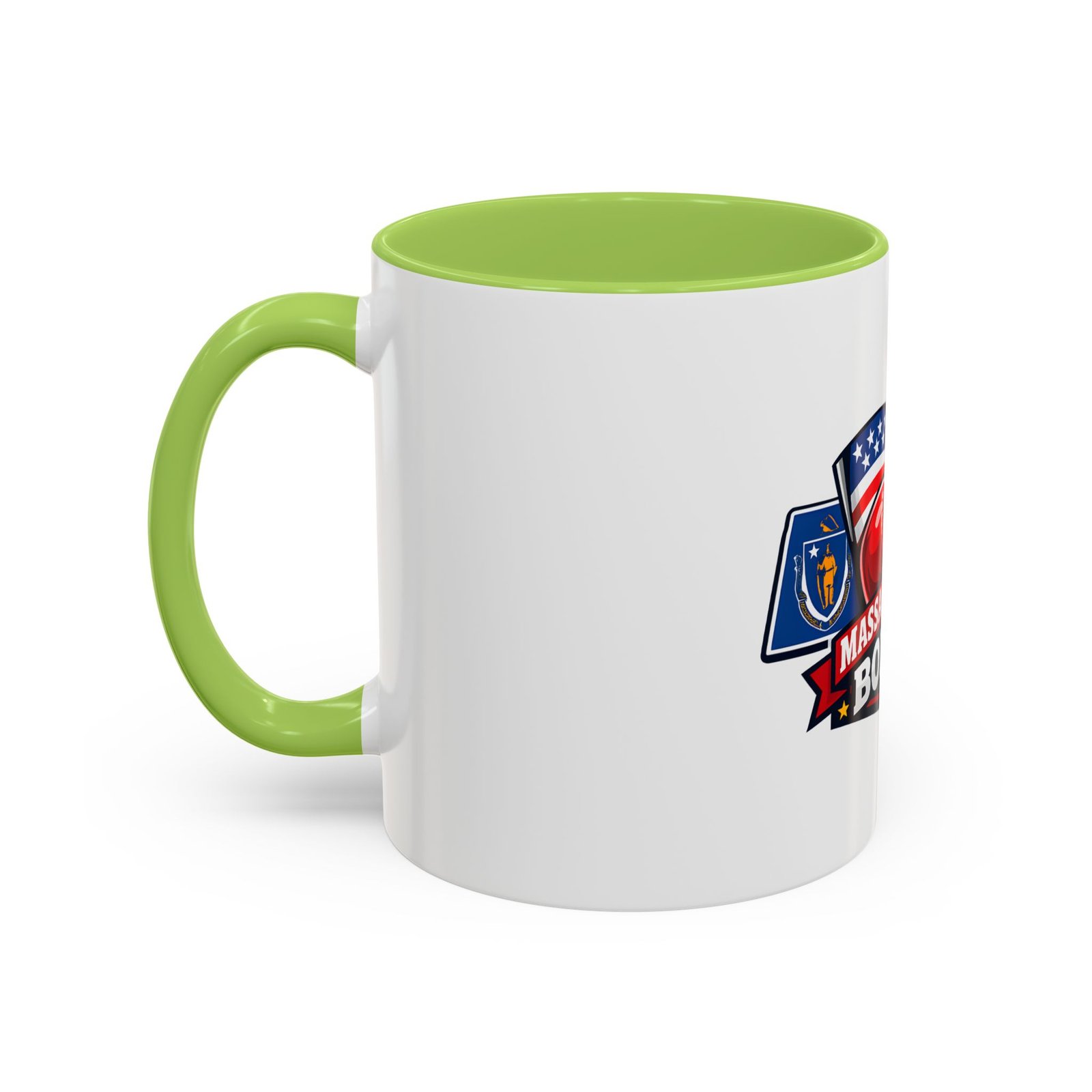Massachusetts Boxing Accent Coffee Mug — State Pride Boxing Logo (11/15oz) - Image 59