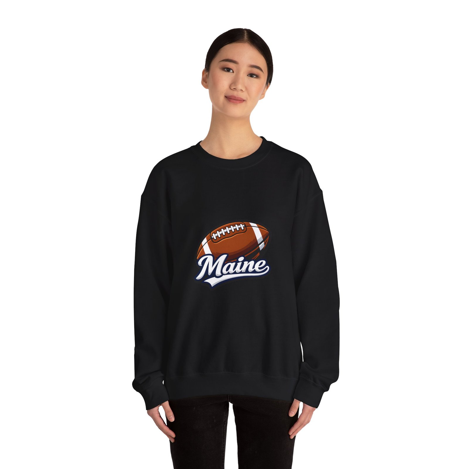 Maine Football Crewneck Sweatshirt - Image 20