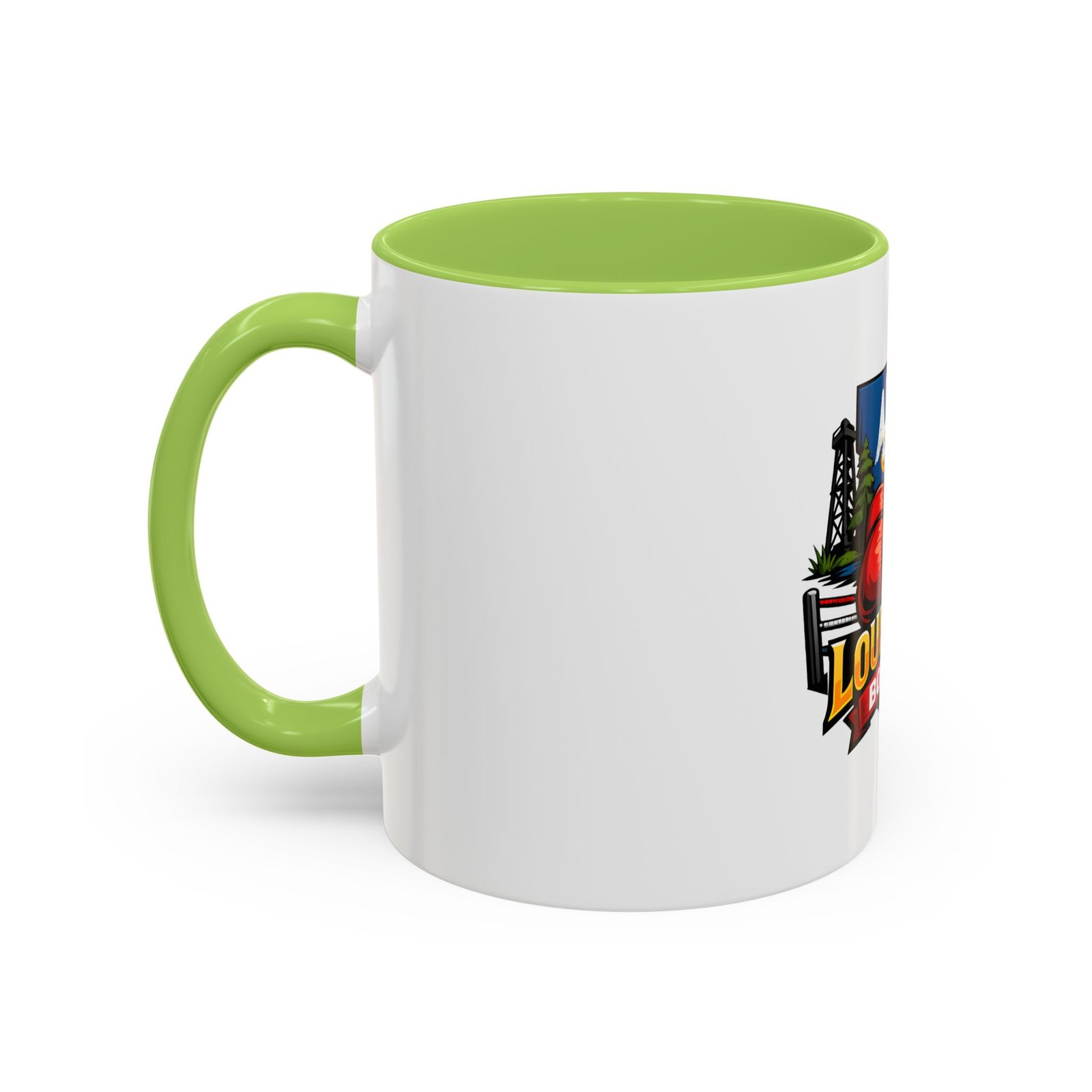 Louisiana Boxing Accent Coffee Mug – Red Gloves State Pride (11/15oz) - Image 59