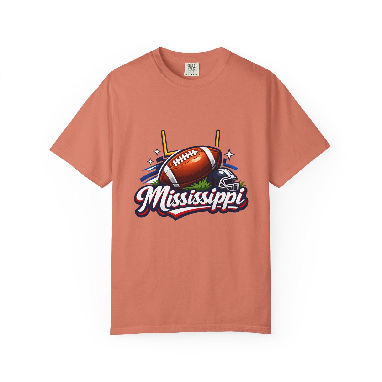 Mississippi Football T-Shirt — Retro Gridiron Logo Tee - Image 5
