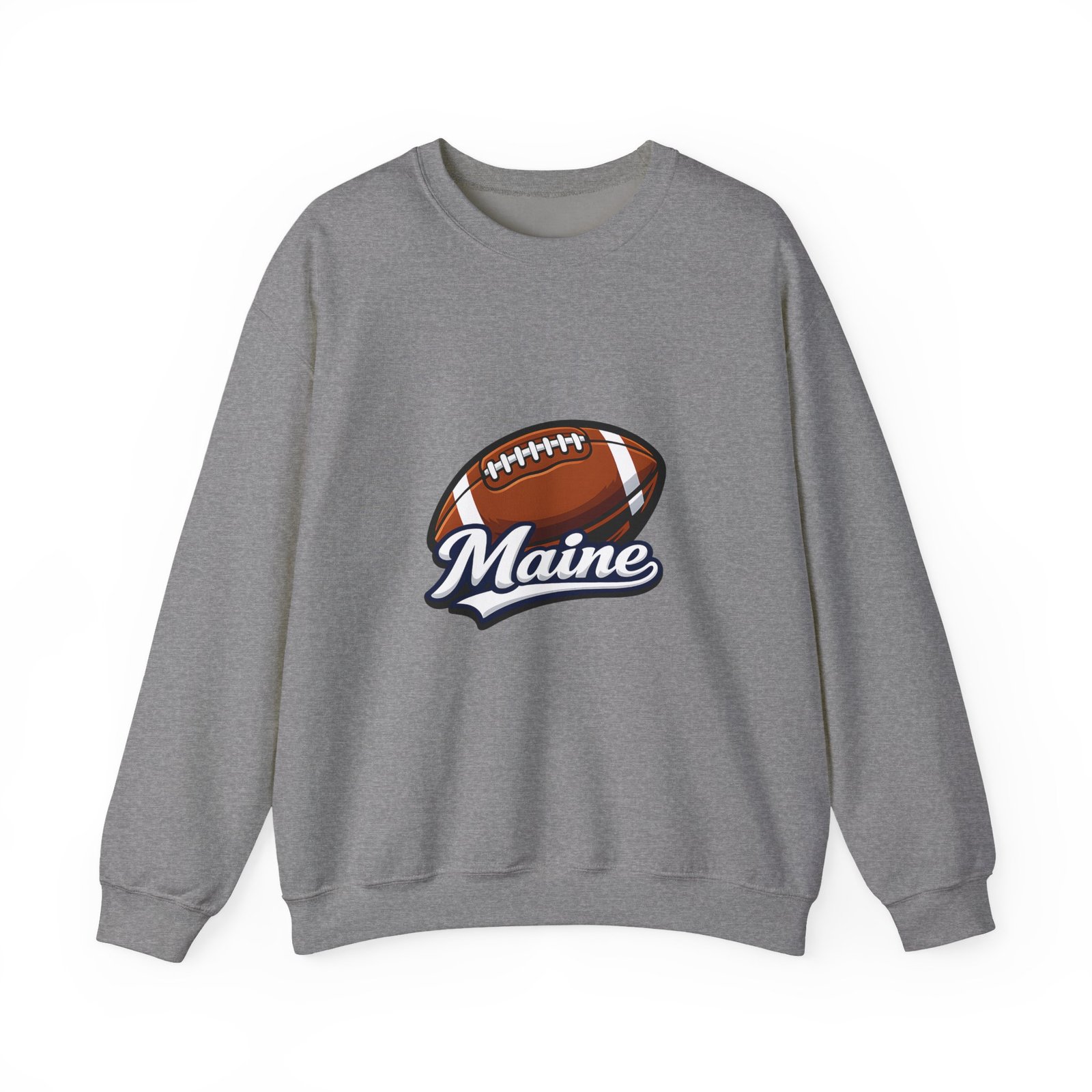 Maine Football Crewneck Sweatshirt - Image 29