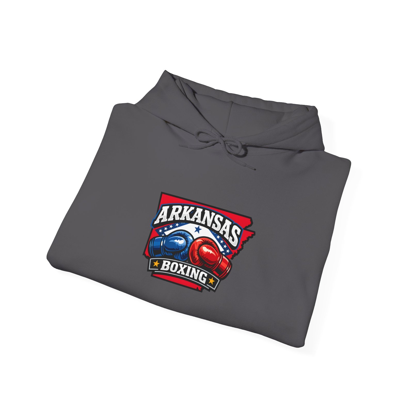 Arkansas Boxing Hoodie — State Pride Boxing Logo Pullover - Image 36