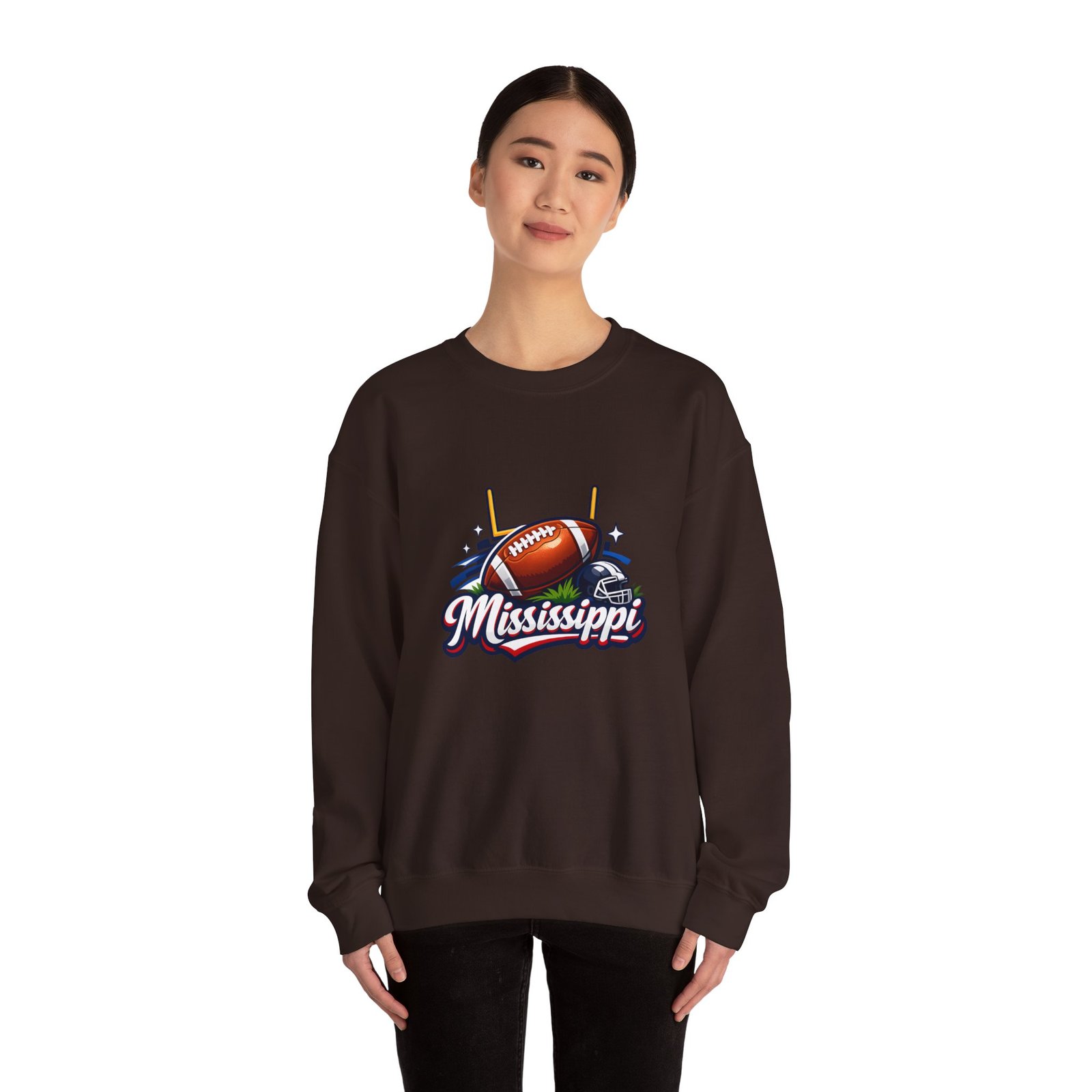 Mississippi Football Crewneck Sweatshirt - Image 28