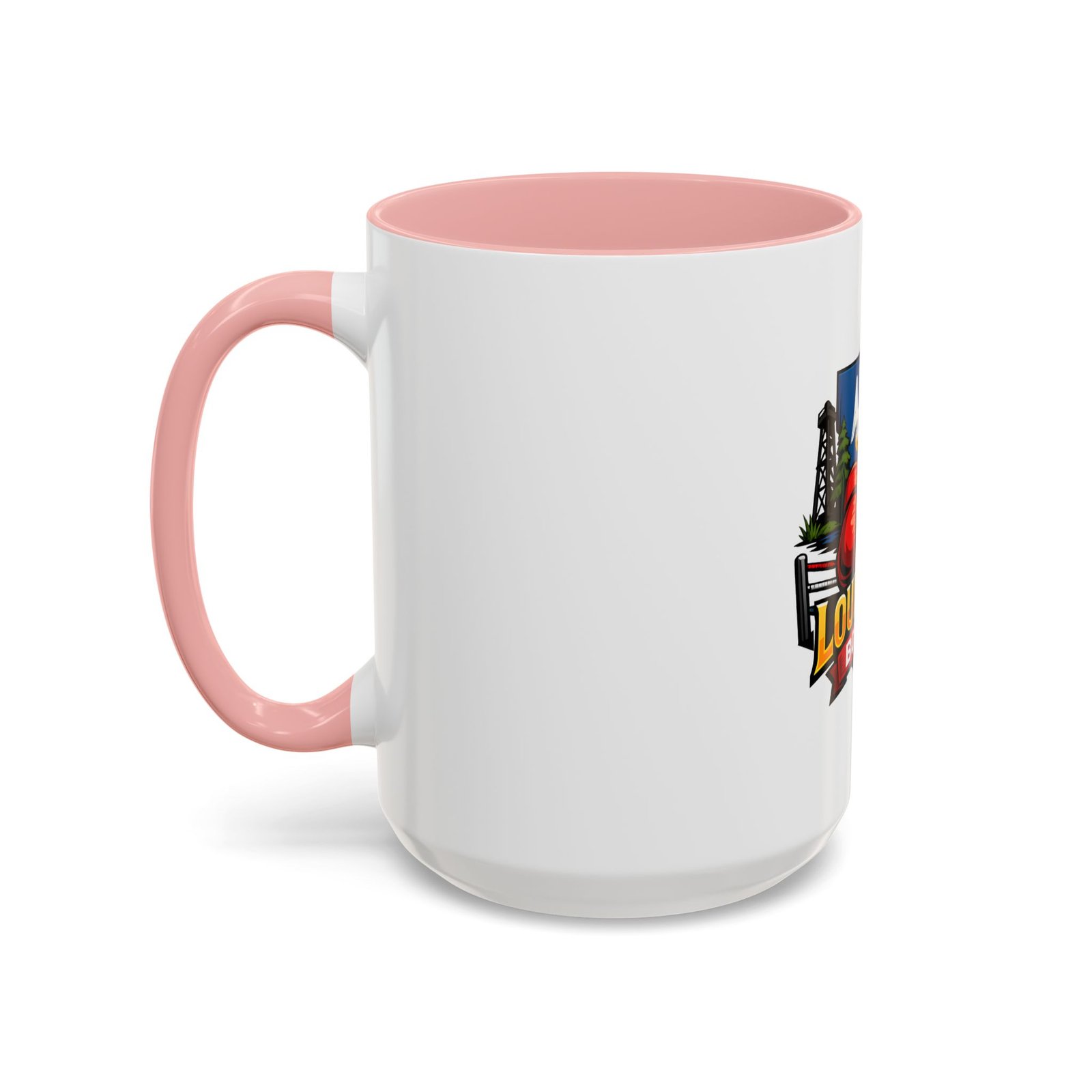 Louisiana Boxing Accent Coffee Mug – Red Gloves State Pride (11/15oz) - Image 27
