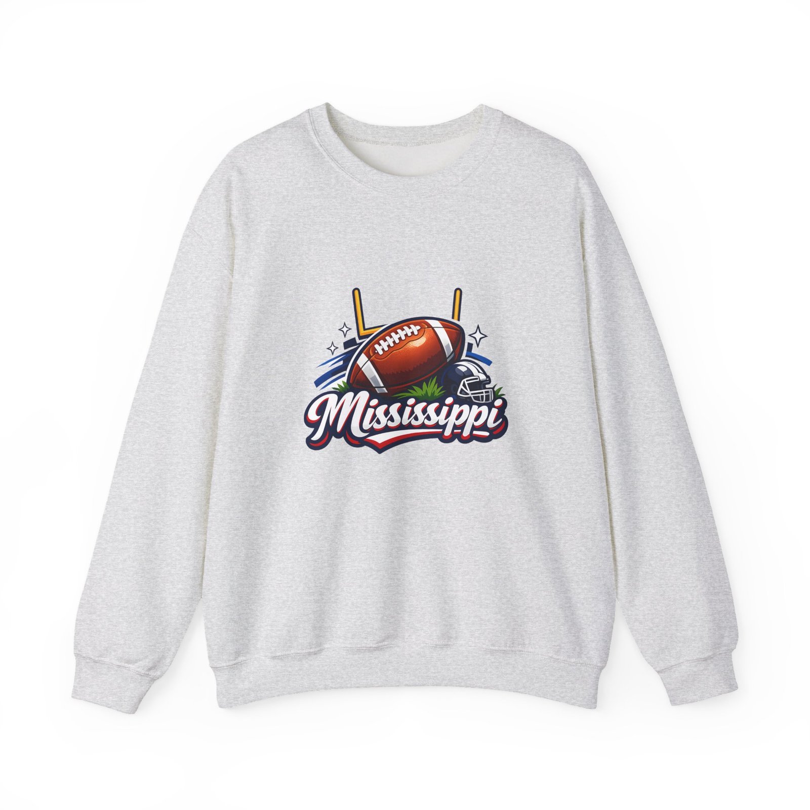 Mississippi Football Crewneck Sweatshirt - Image 5