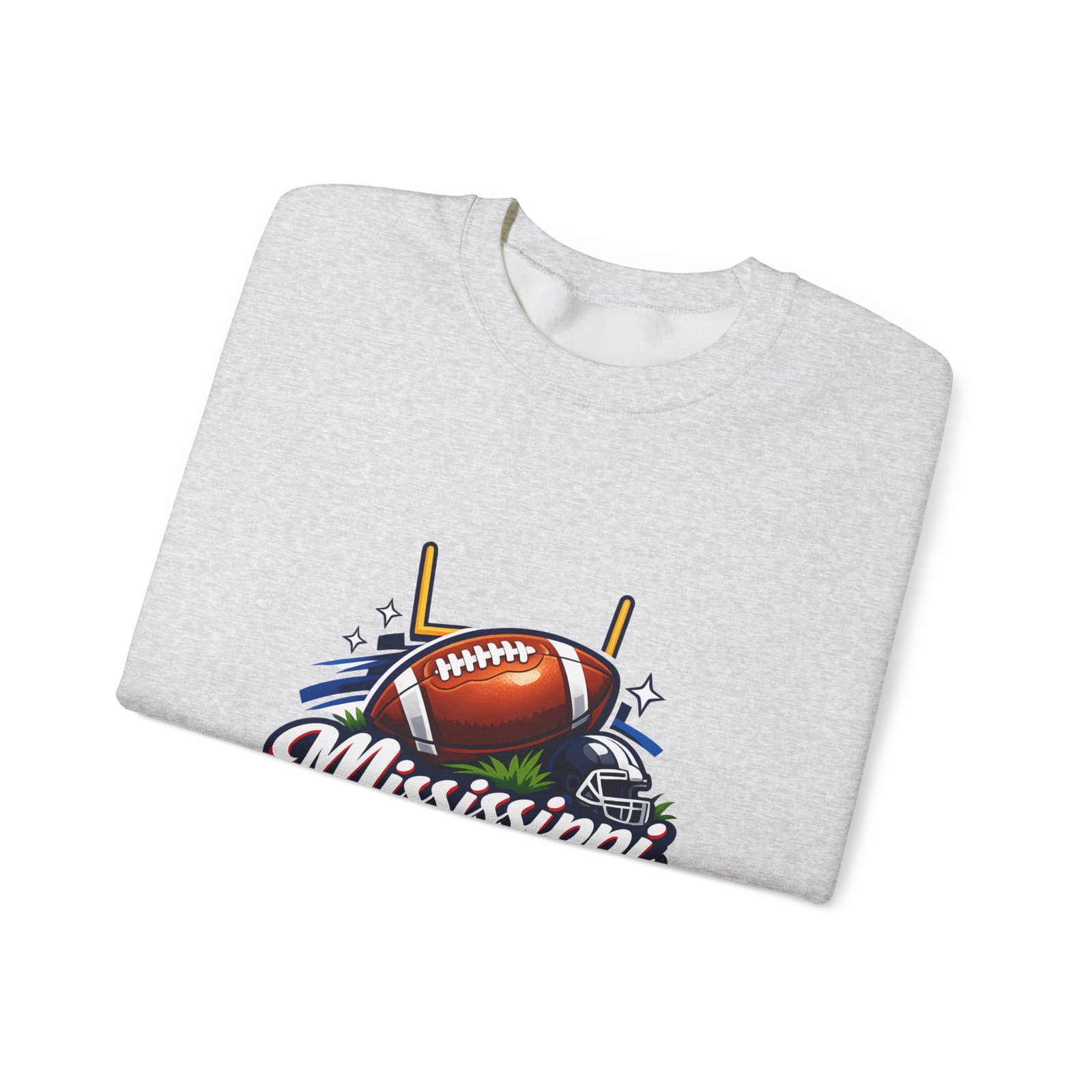 Mississippi Football Crewneck Sweatshirt - Image 11