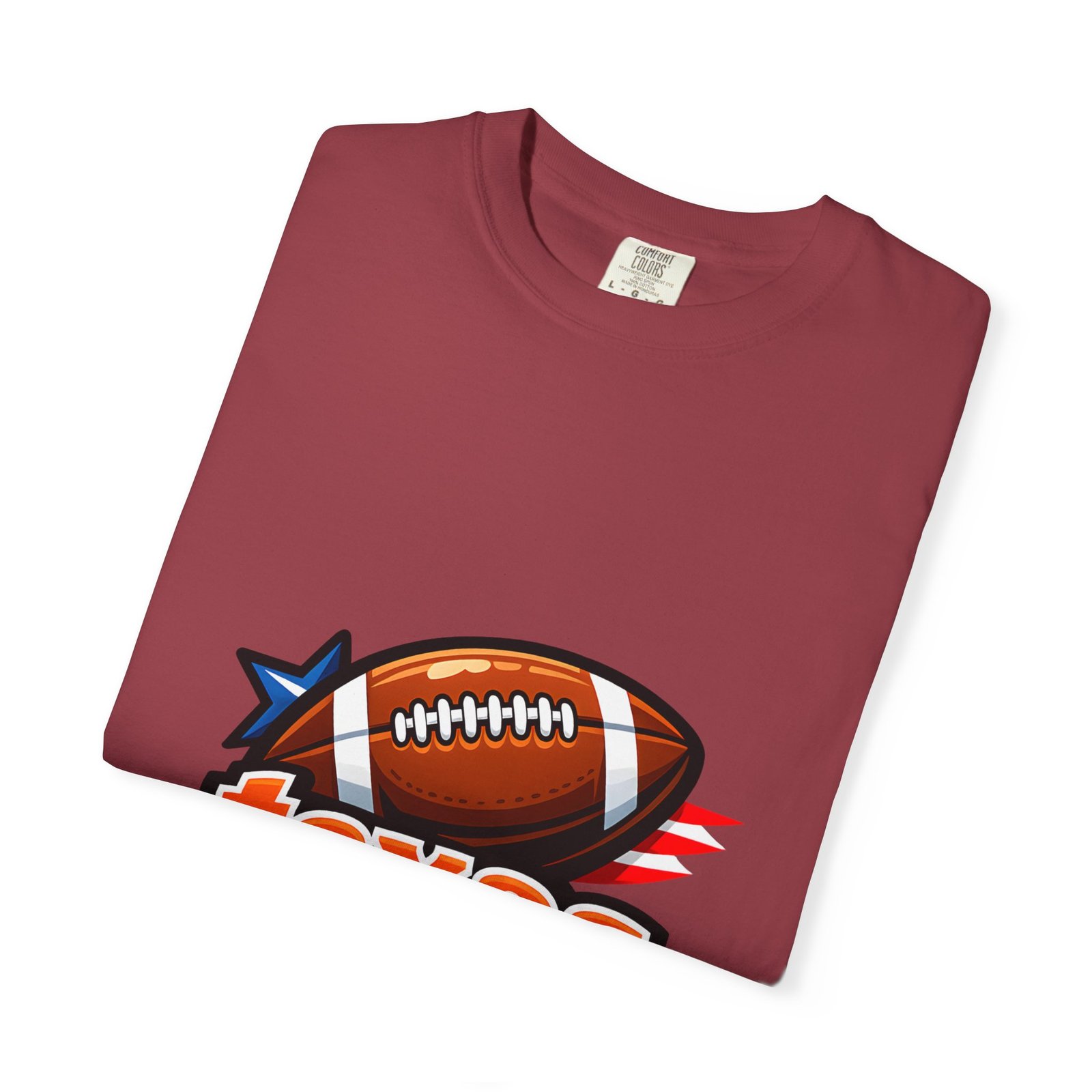 Texas Football T-Shirt — Retro Football & Lone Star Logo - Image 33