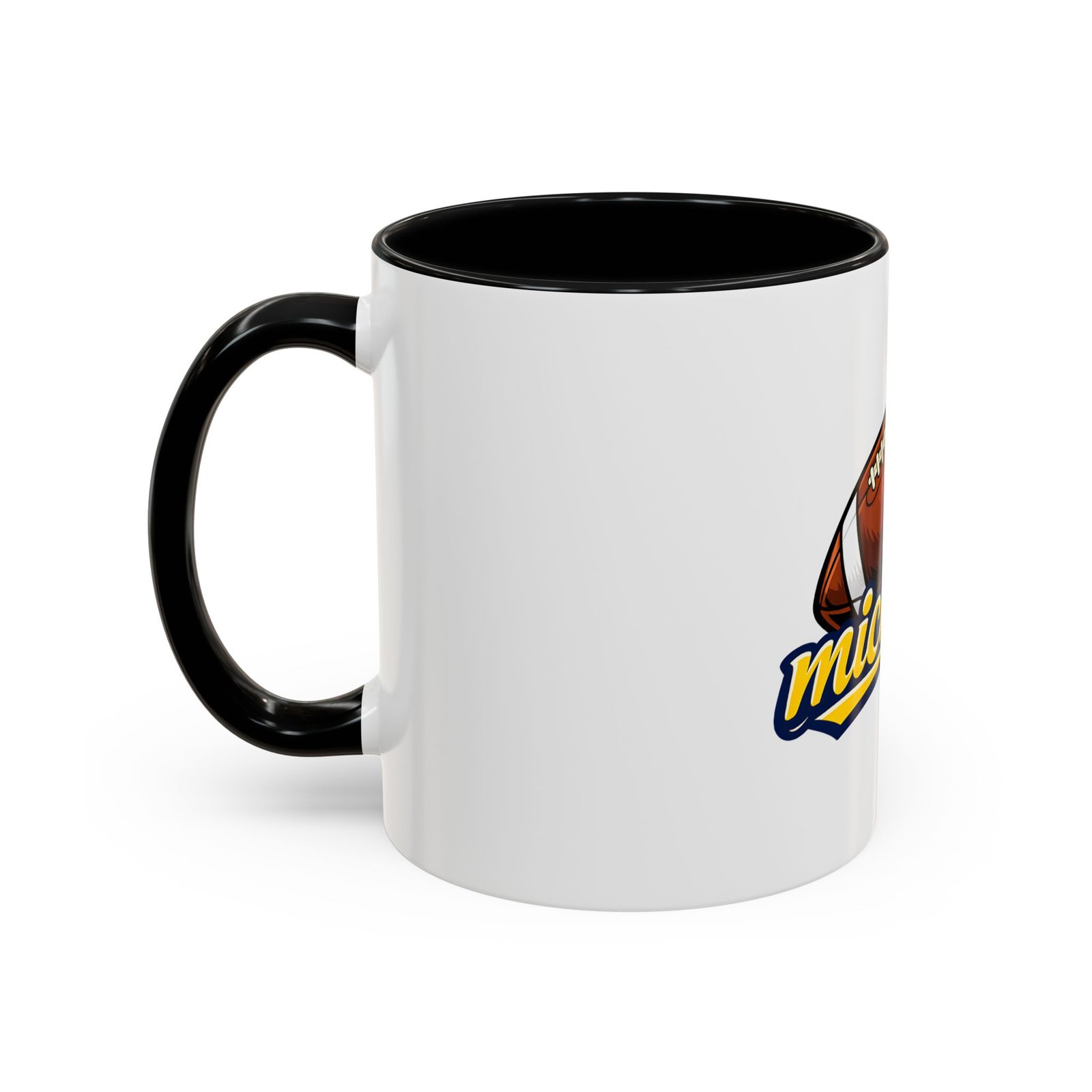 Michigan Football Coffee Mug – Accent 11/15oz - Image 3
