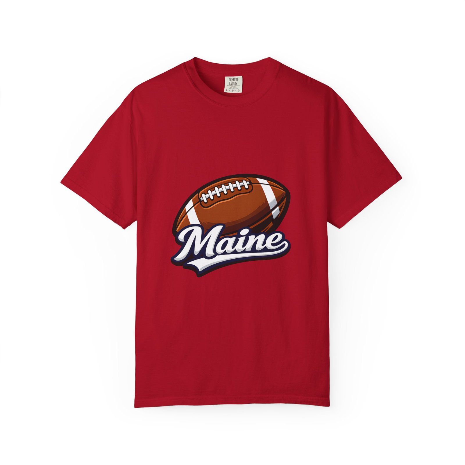 Maine Football T-Shirt — Vintage Football Graphic Tee - Image 57