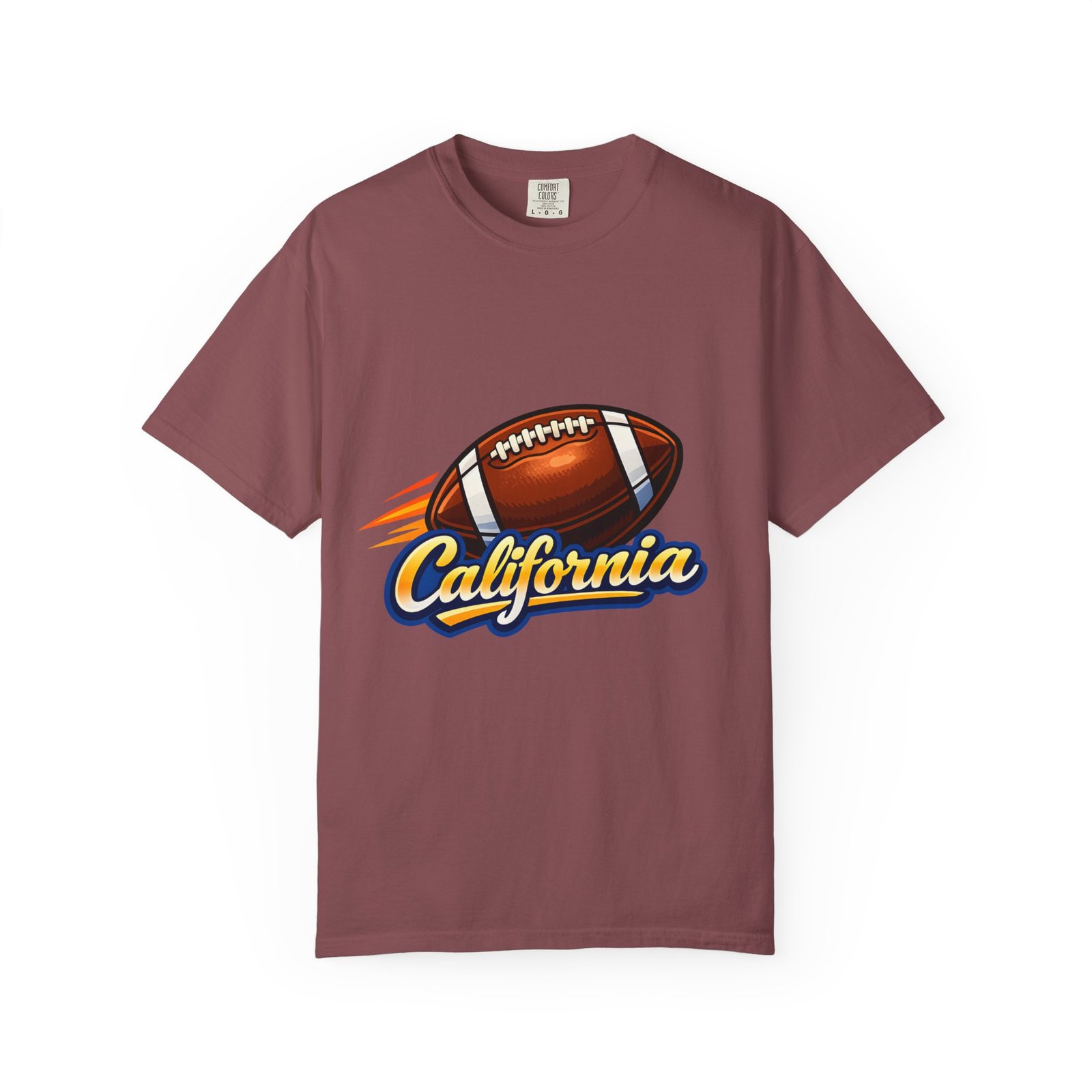 California Football T-Shirt — Vintage Style Gridiron Tee - Image 13