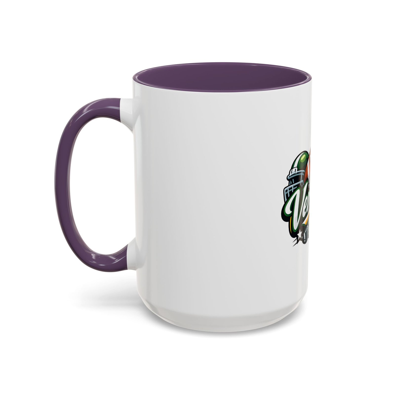 Vermont Football Coffee Mug — Accent 11/15oz - Image 67