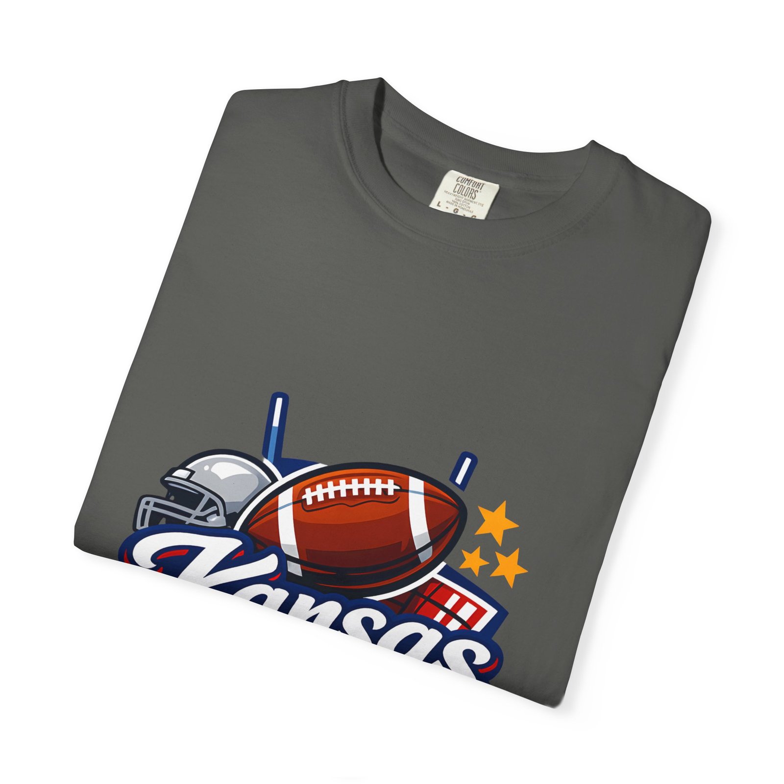 Kansas Football T-Shirt — Retro Helmet & Ball State Pride Tee - Image 31