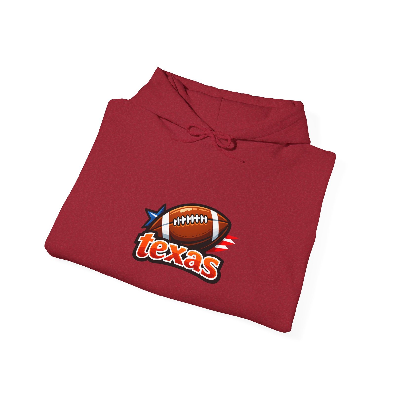 Hoodie - Texas Football Logo Pullover - Image 48