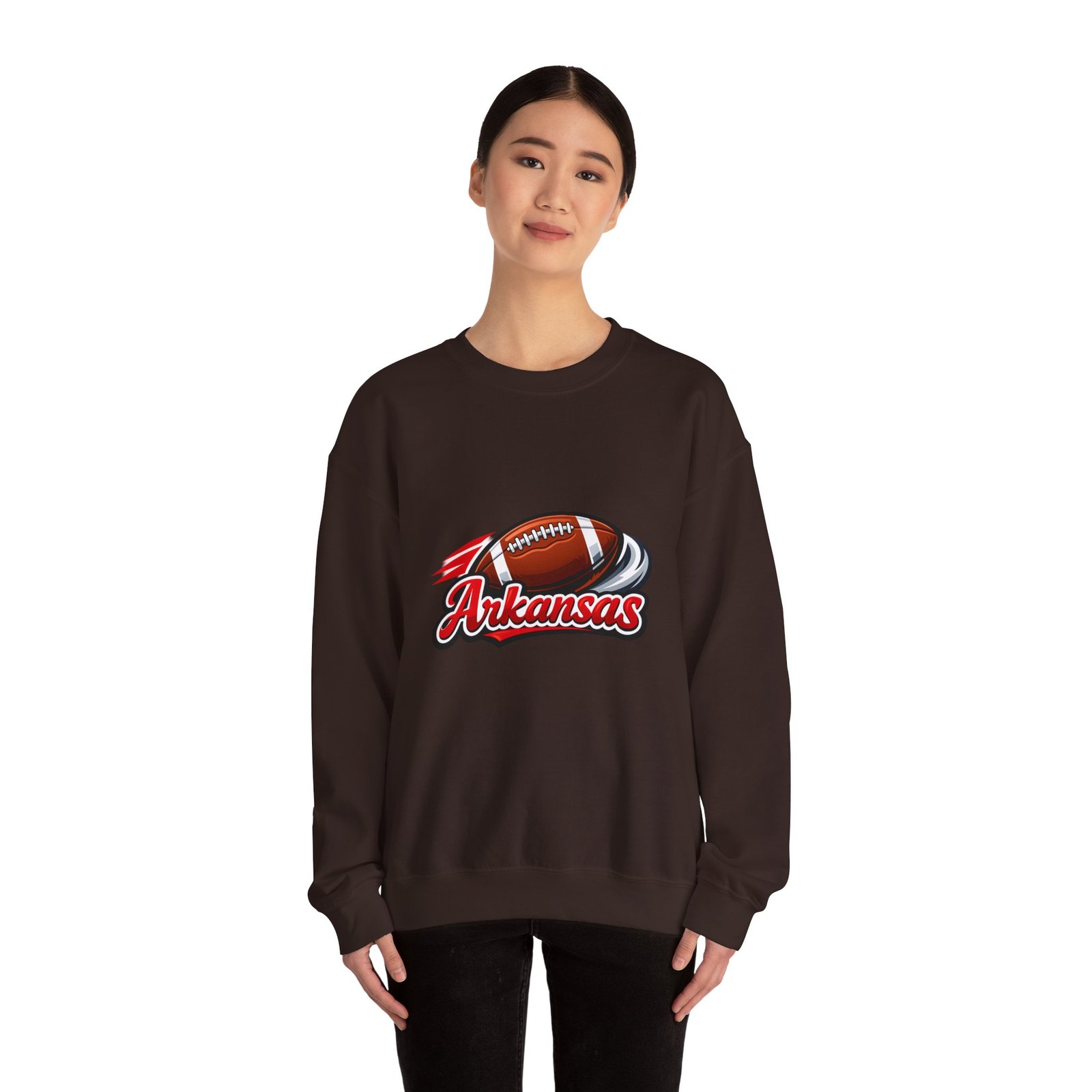Arkansas Football Crewneck Sweatshirt — Retro Gridiron Logo - Image 28