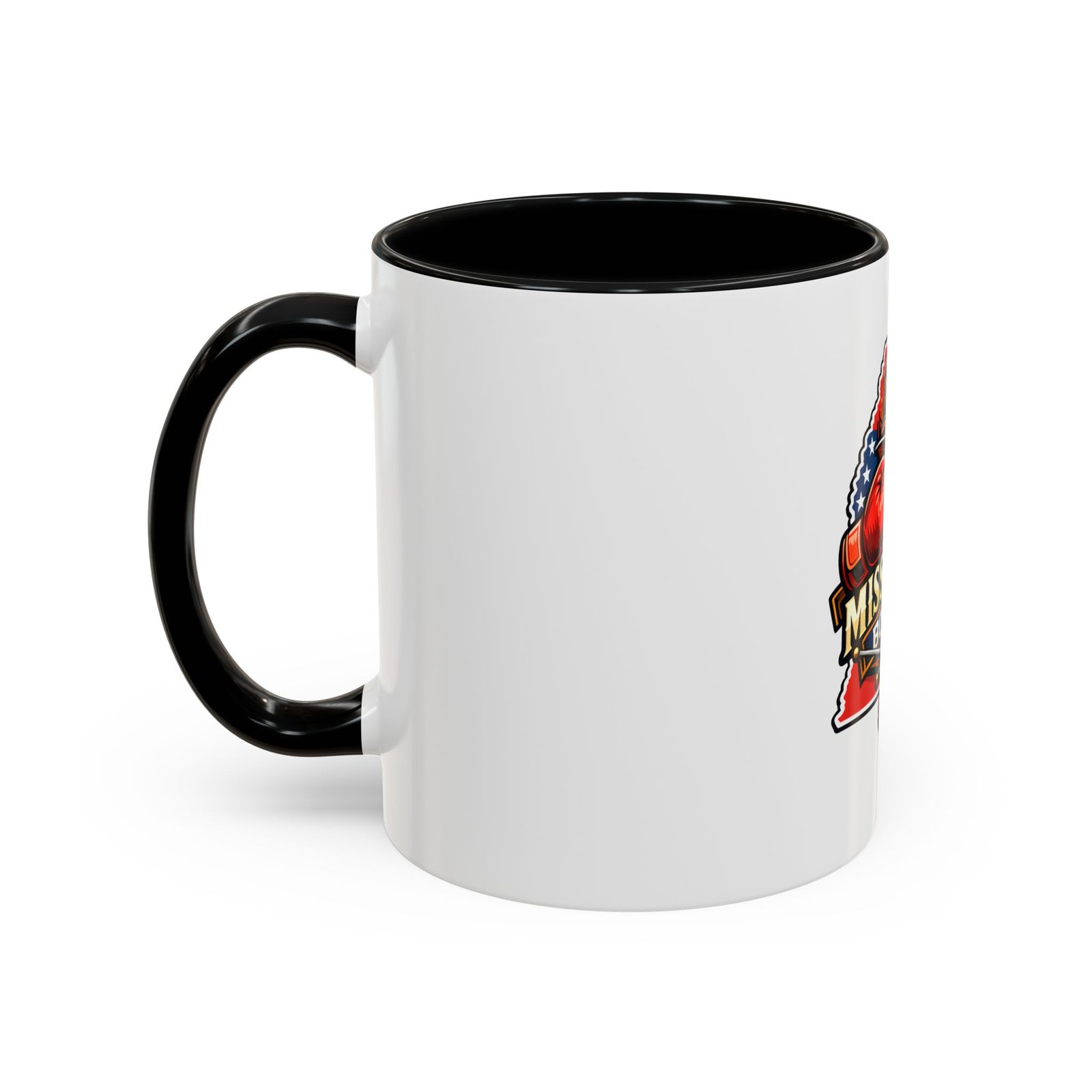 Mississippi Boxing Coffee Mug — State Pride Accent Mug (11/15 oz) - Image 3