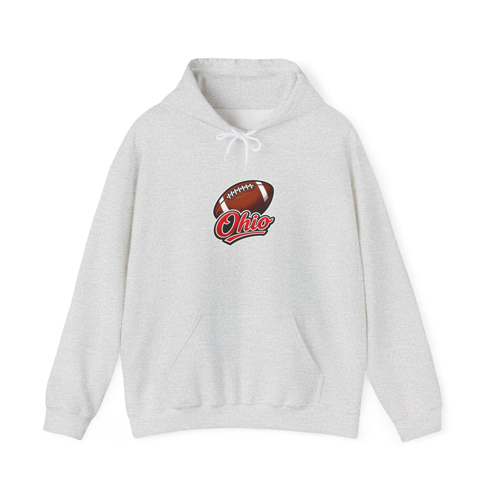 Ohio Football Hoodie — Retro Football Script Pullover - Image 9