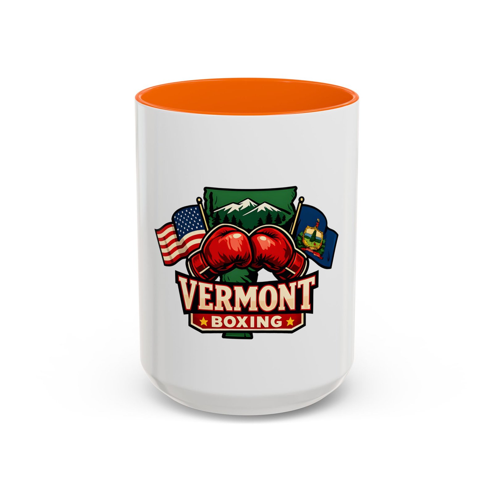 Vermont Boxing Coffee Mug — Accent 11/15oz - Image 49