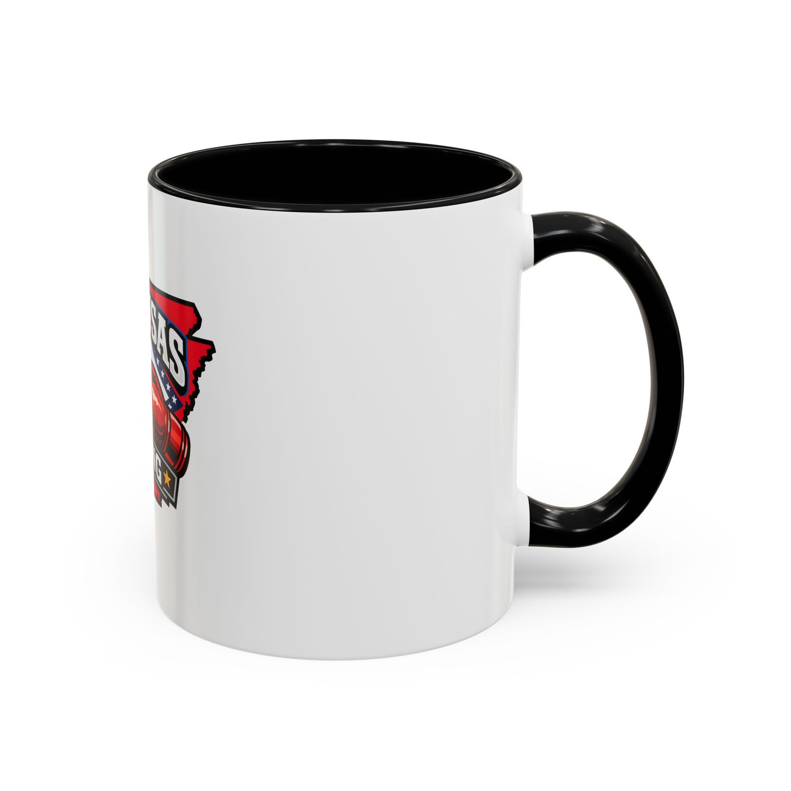Arkansas Boxing Coffee Mug — State Pride Accent Mug (11/15 oz) - Image 2