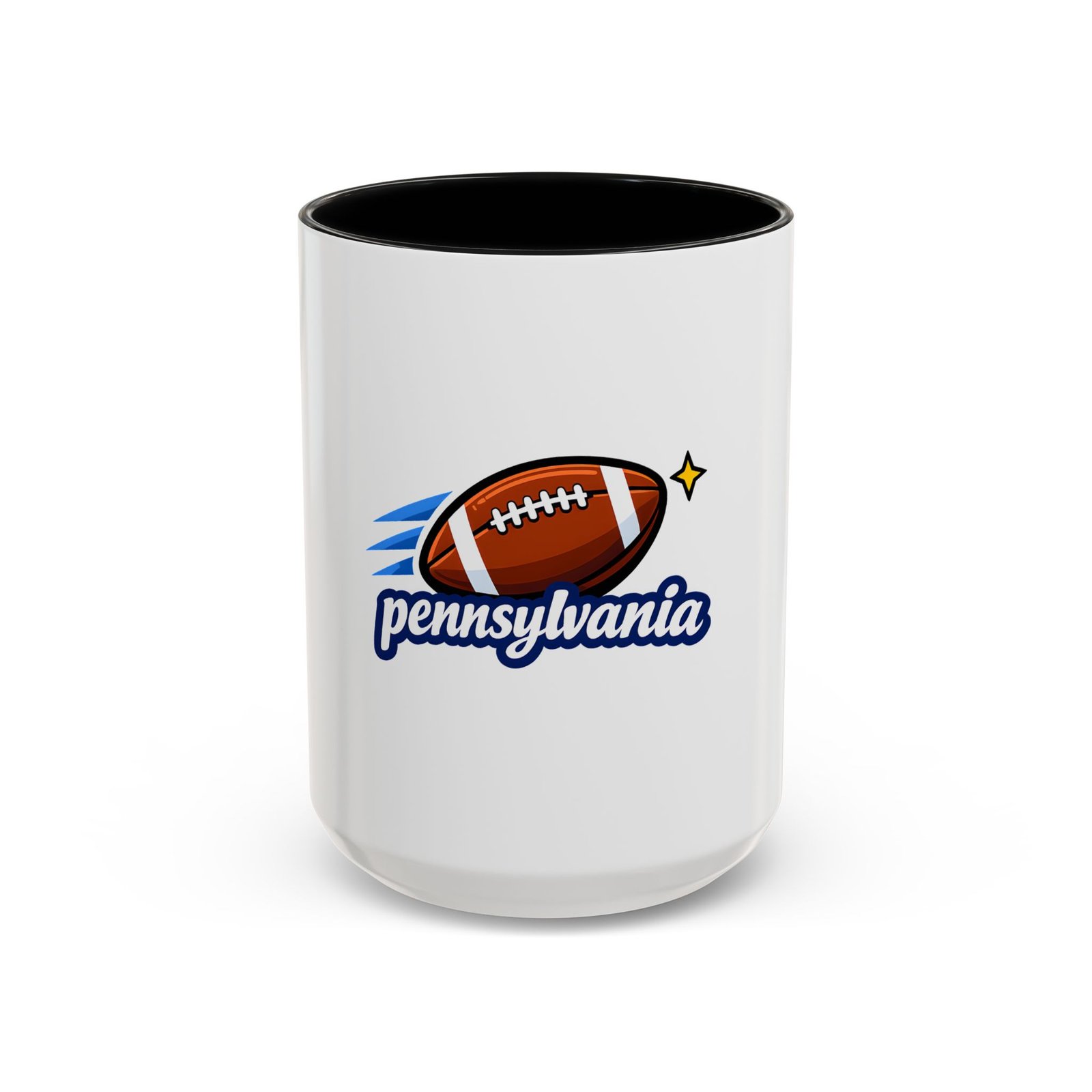 Pennsylvania Football Coffee Mug – Accent 11/15oz - Image 17