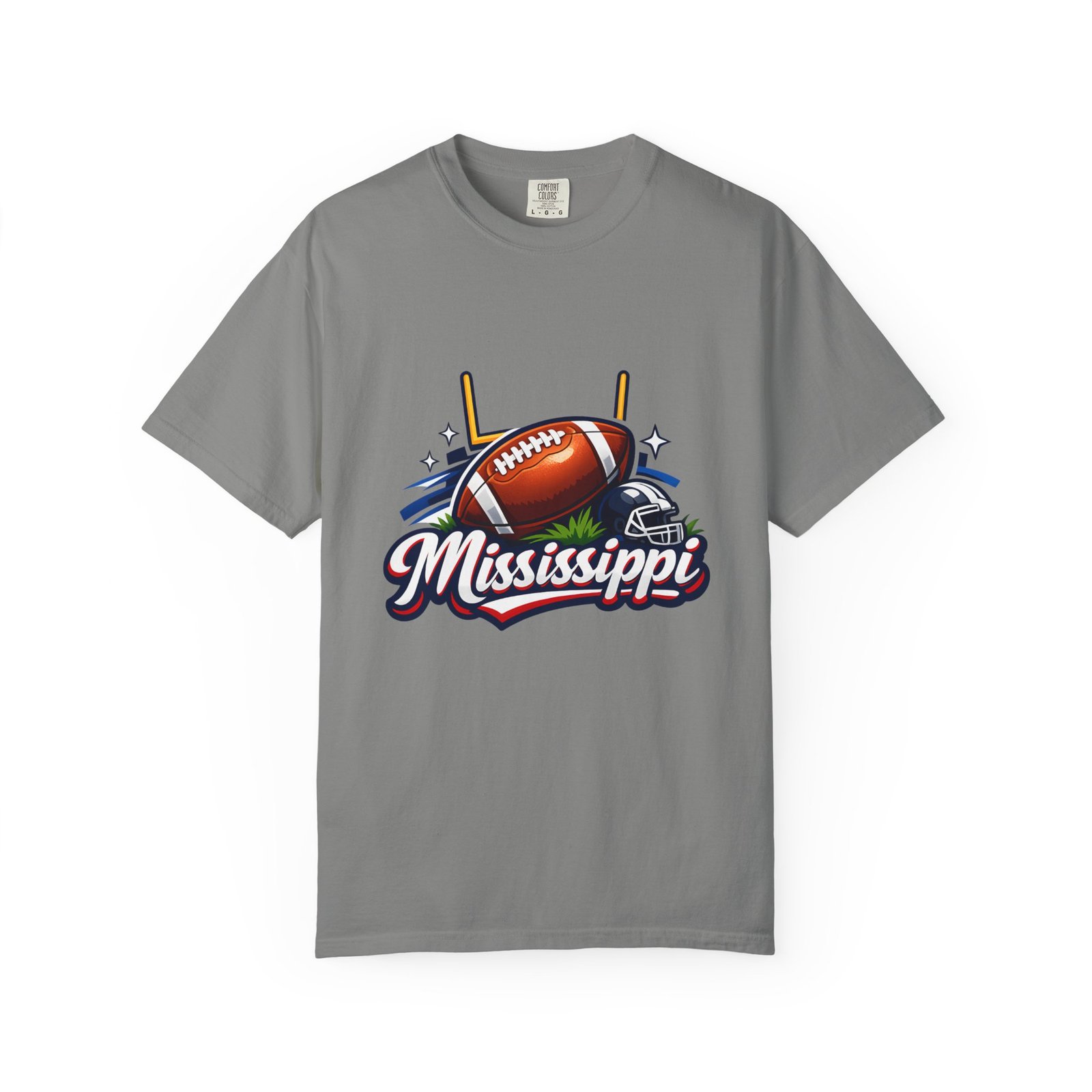 Mississippi Football T-Shirt — Retro Gridiron Logo Tee - Image 41