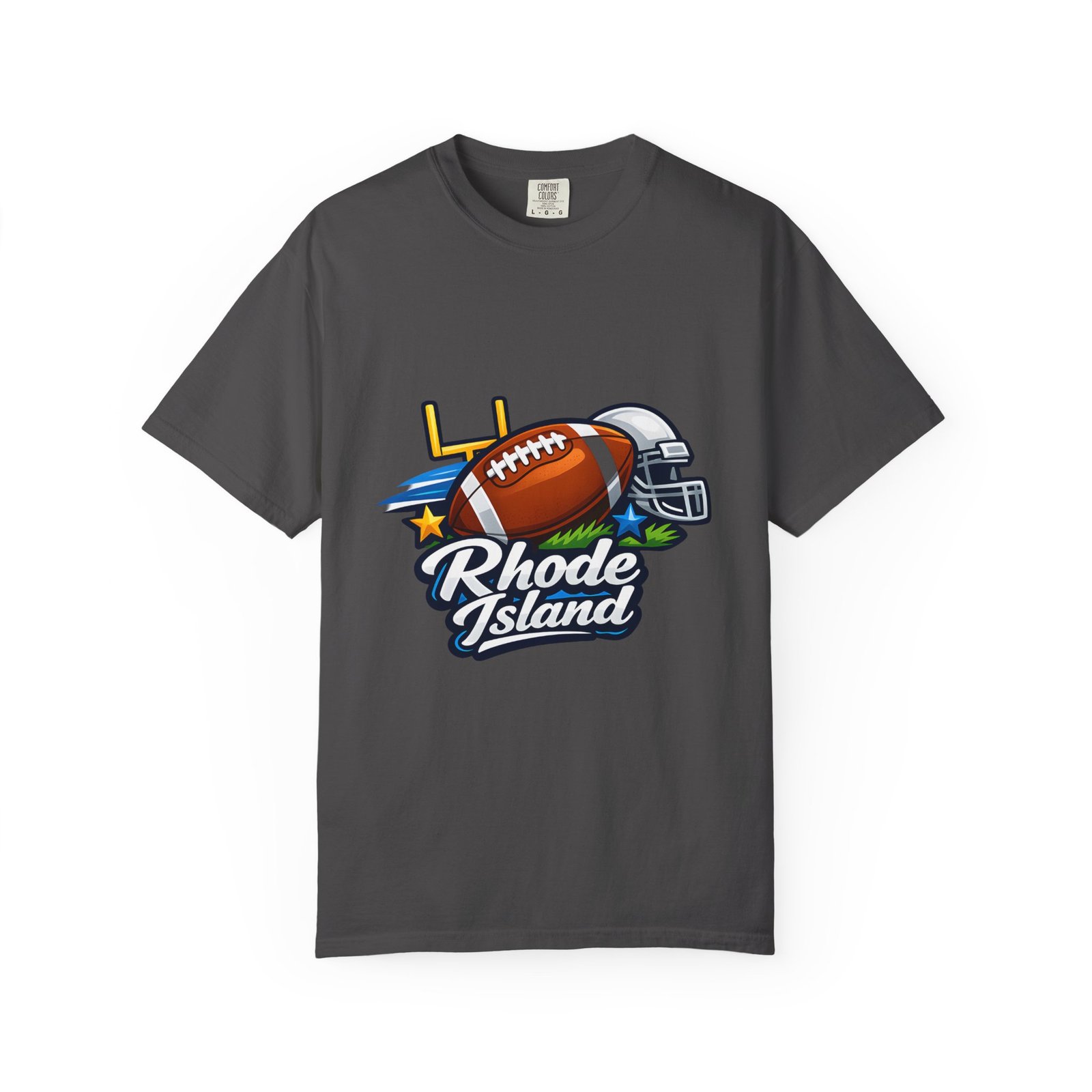 Rhode Island Football T-Shirt — State Pride Gridiron Tee - Image 45